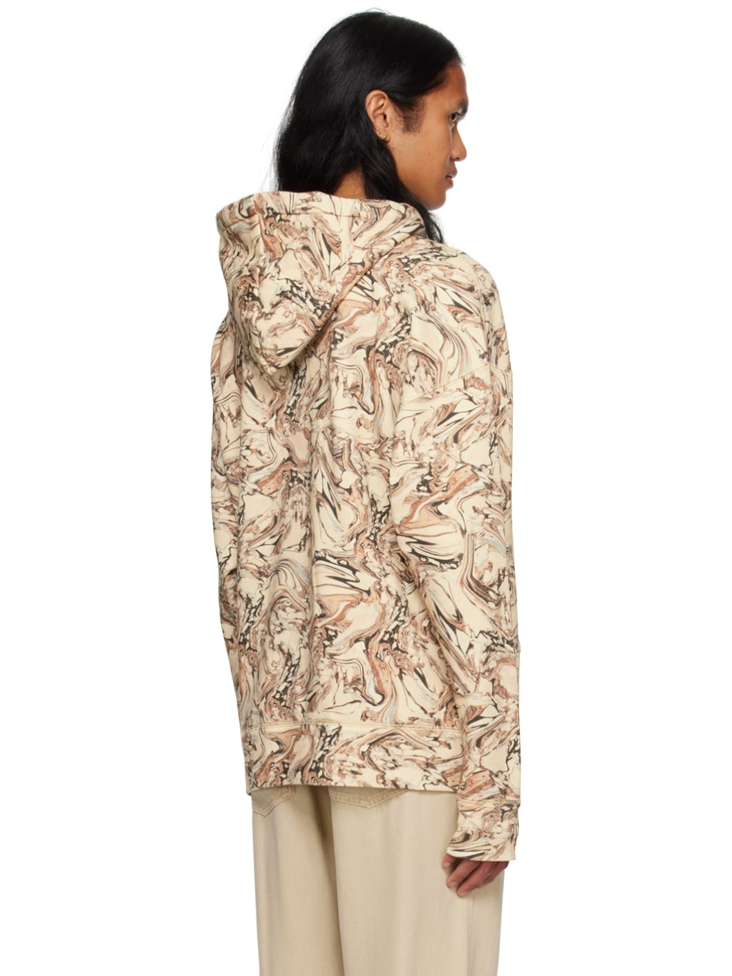 Beige Marvin Hoodie - 3