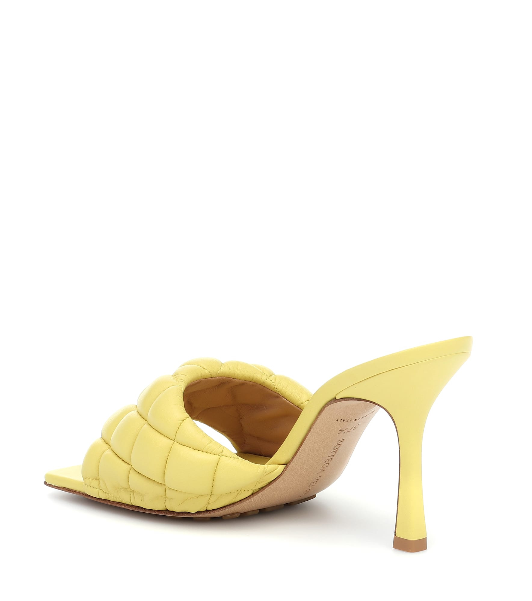 Padded leather sandals - 3