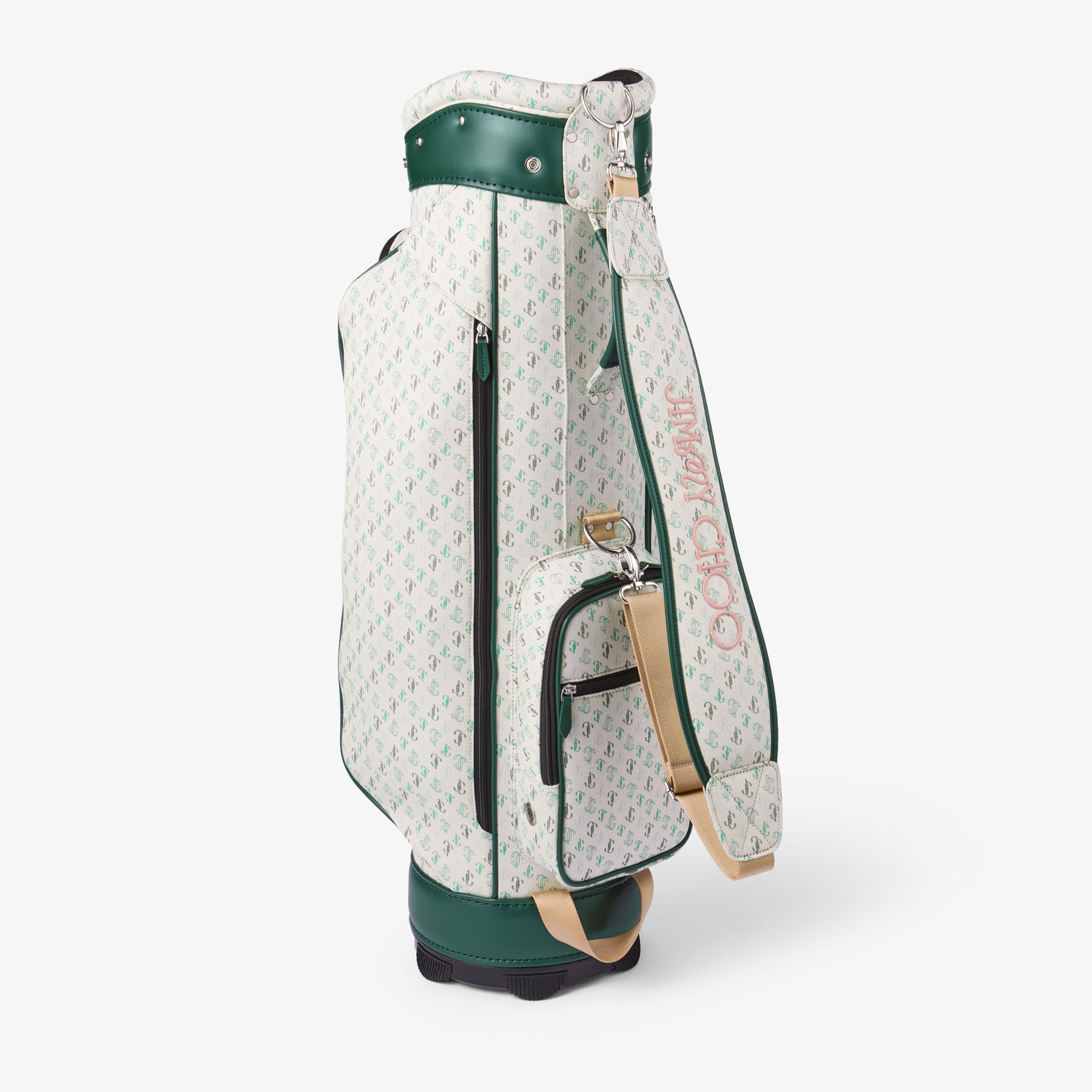 Jimmy Choo / Malbon 2.0 Golf Bag
Monogram Embroidered Canvas Golf Bag - 5