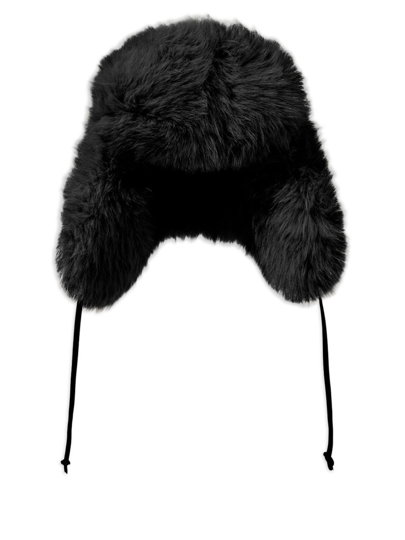 faux-fur hat 1