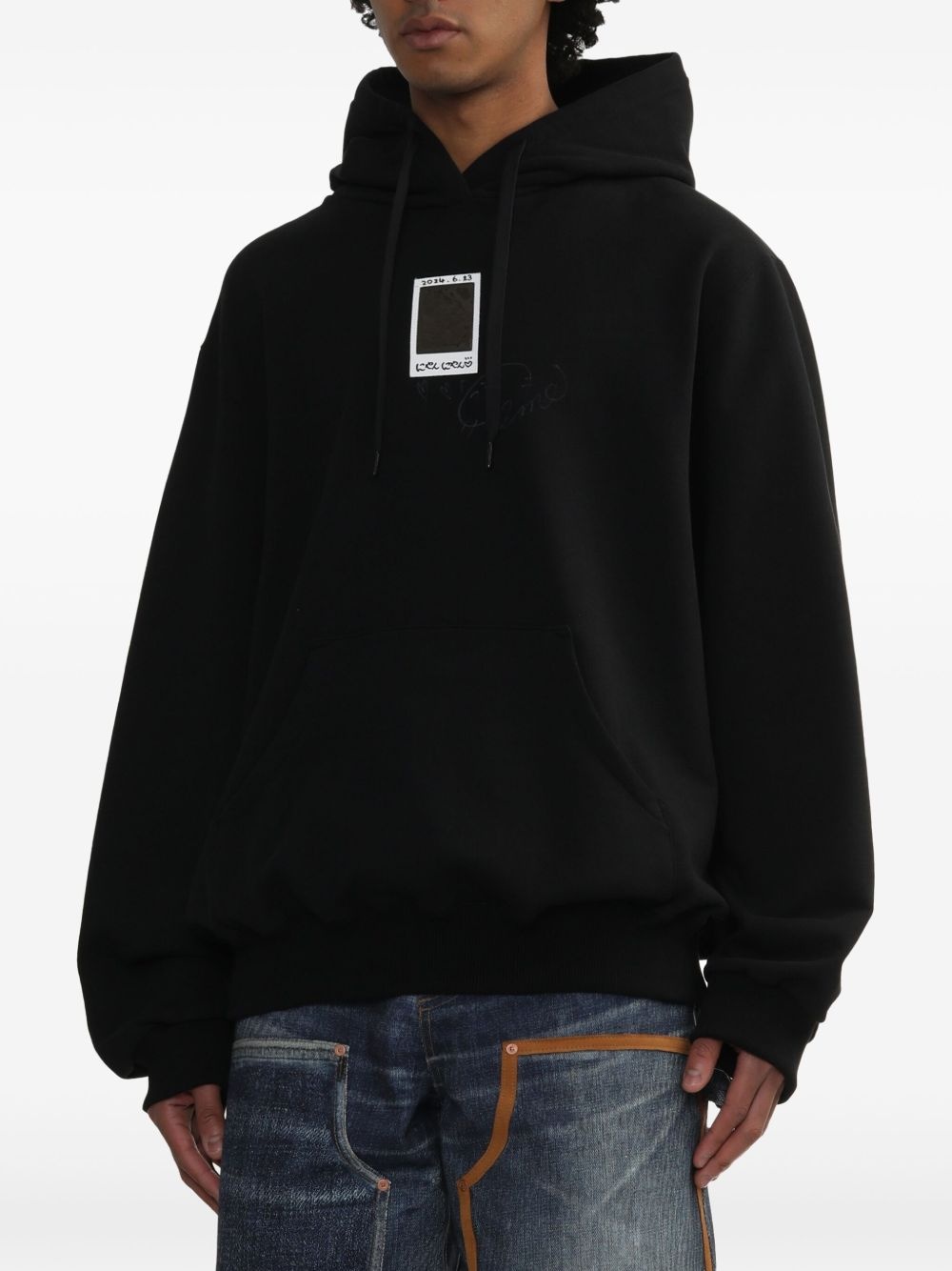 cotton hoodie - 3