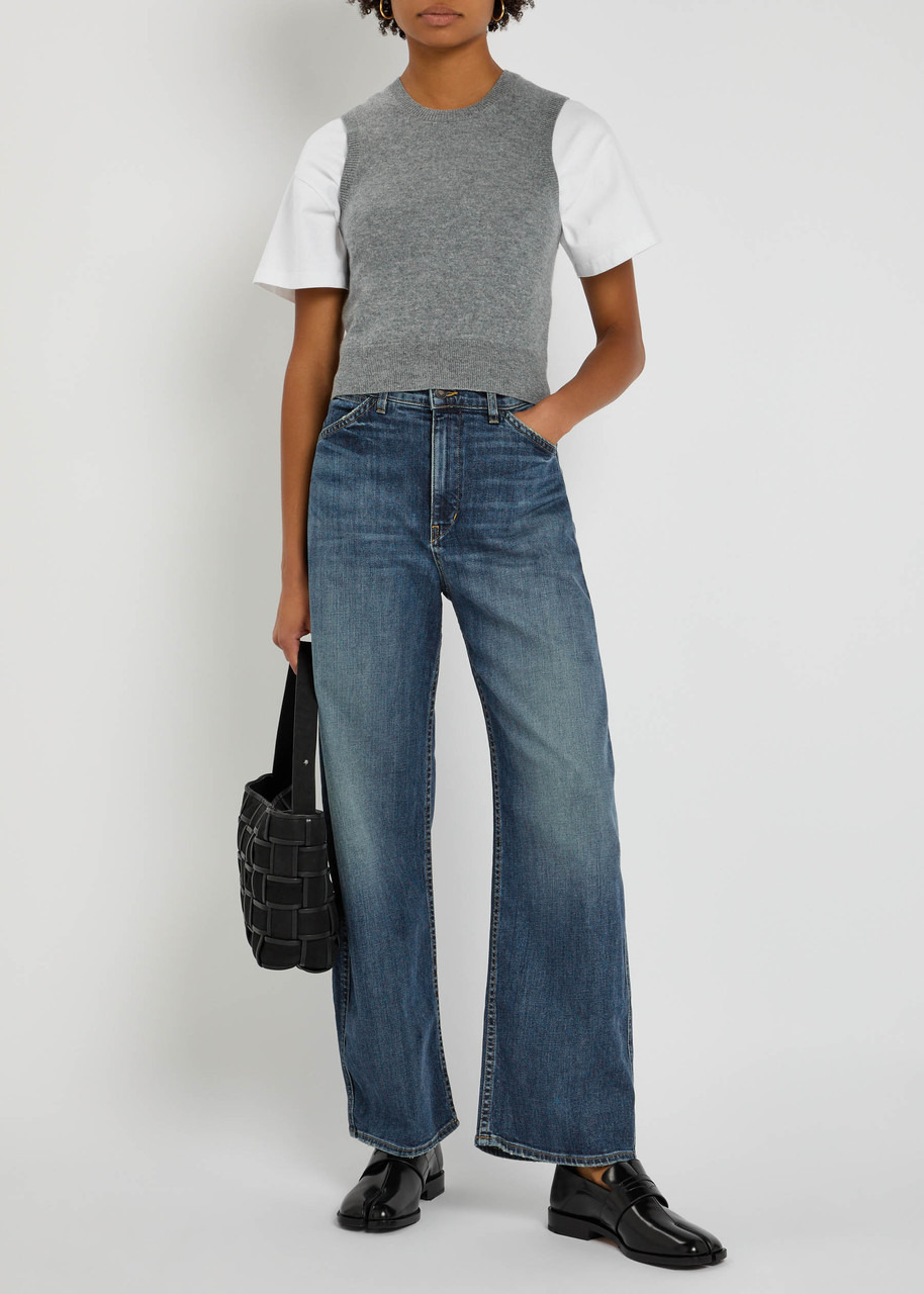 Nili Lotan Tribeca Wide-leg Jeans - 4