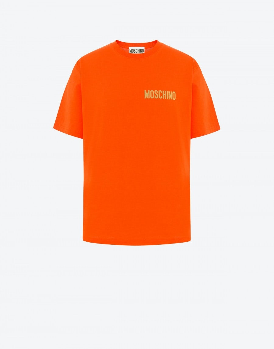 METALLIC LOGO ORGANIC JERSEY T-SHIRT - 1