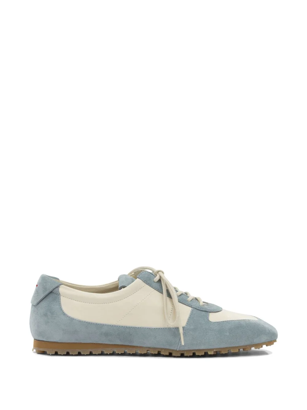 Uma suede-panelled sneakers - 1