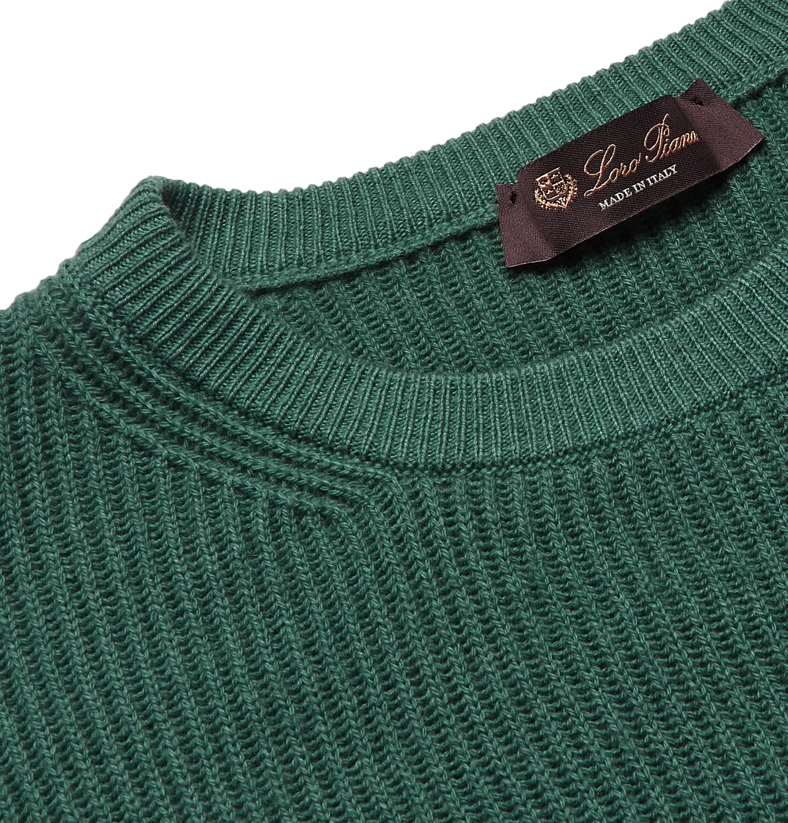 Ribbed Cashmere Sweater - 30