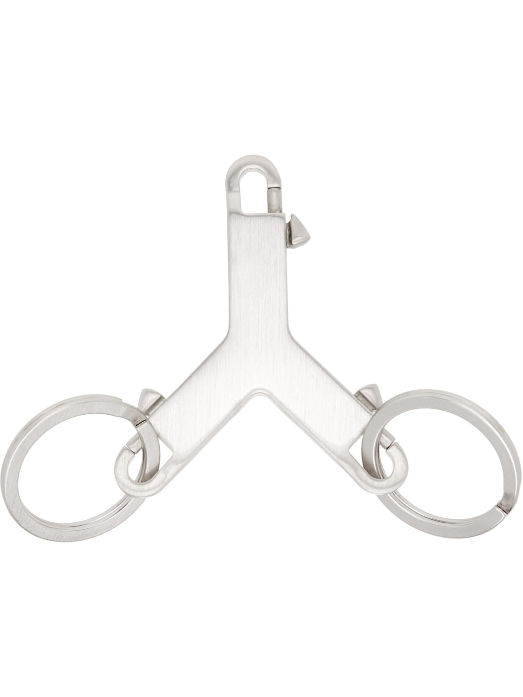 Silver Concordians Small Cerberus Keychain - 2