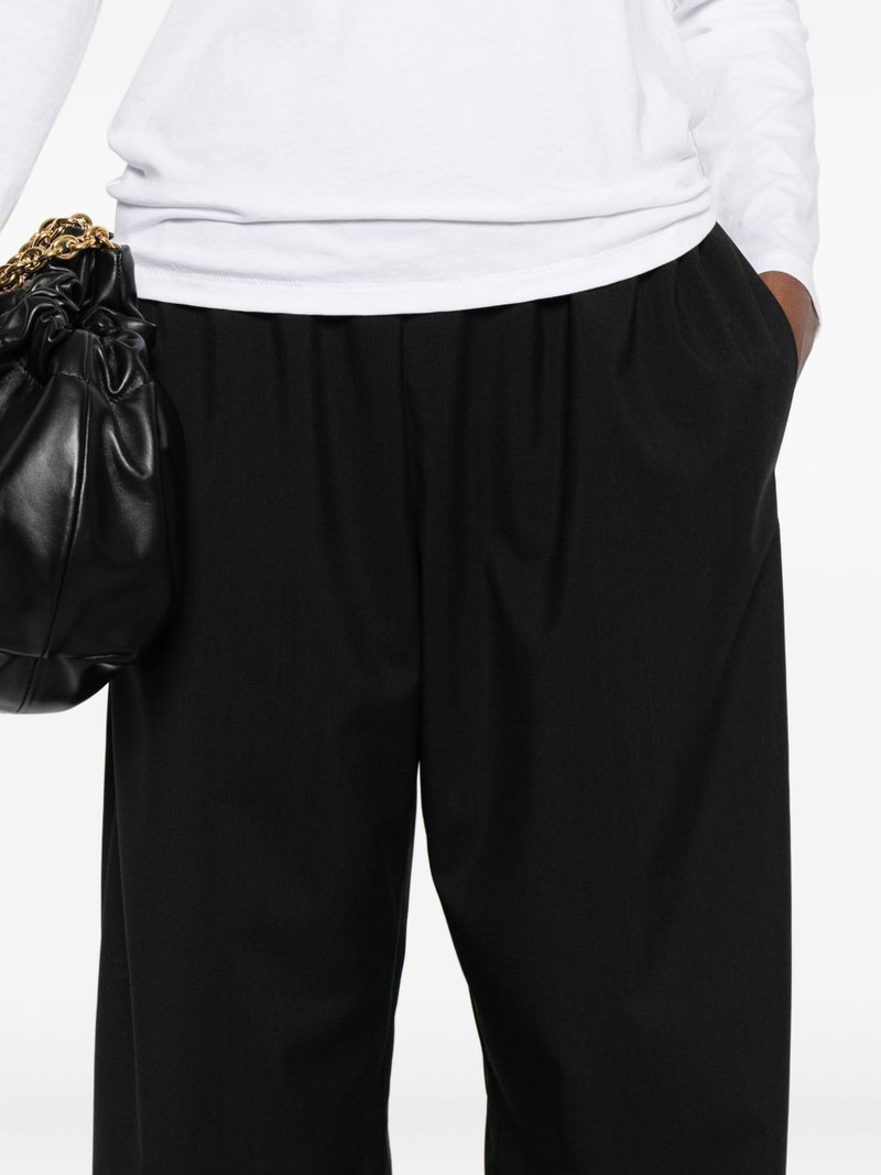 elasticated-waistband trousers 5