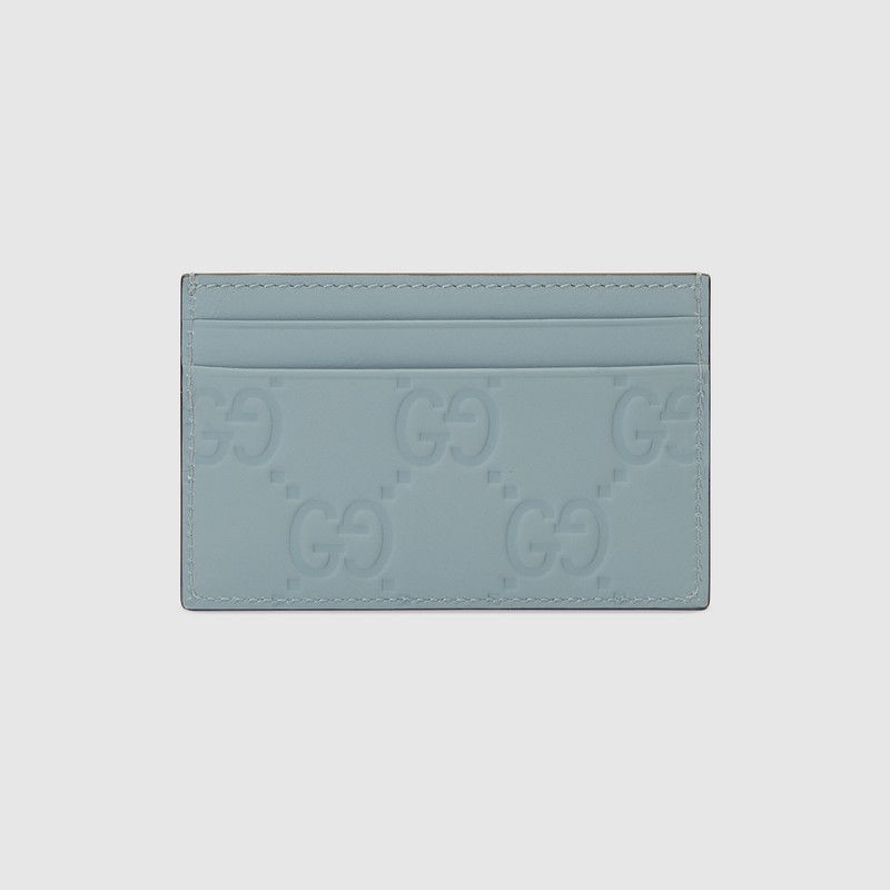 GG rubber-effect card case 4