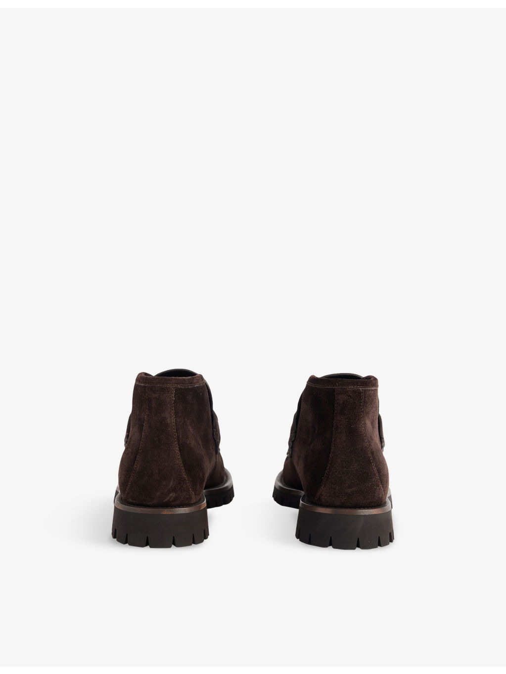 Horsebit Suede Boots - 4