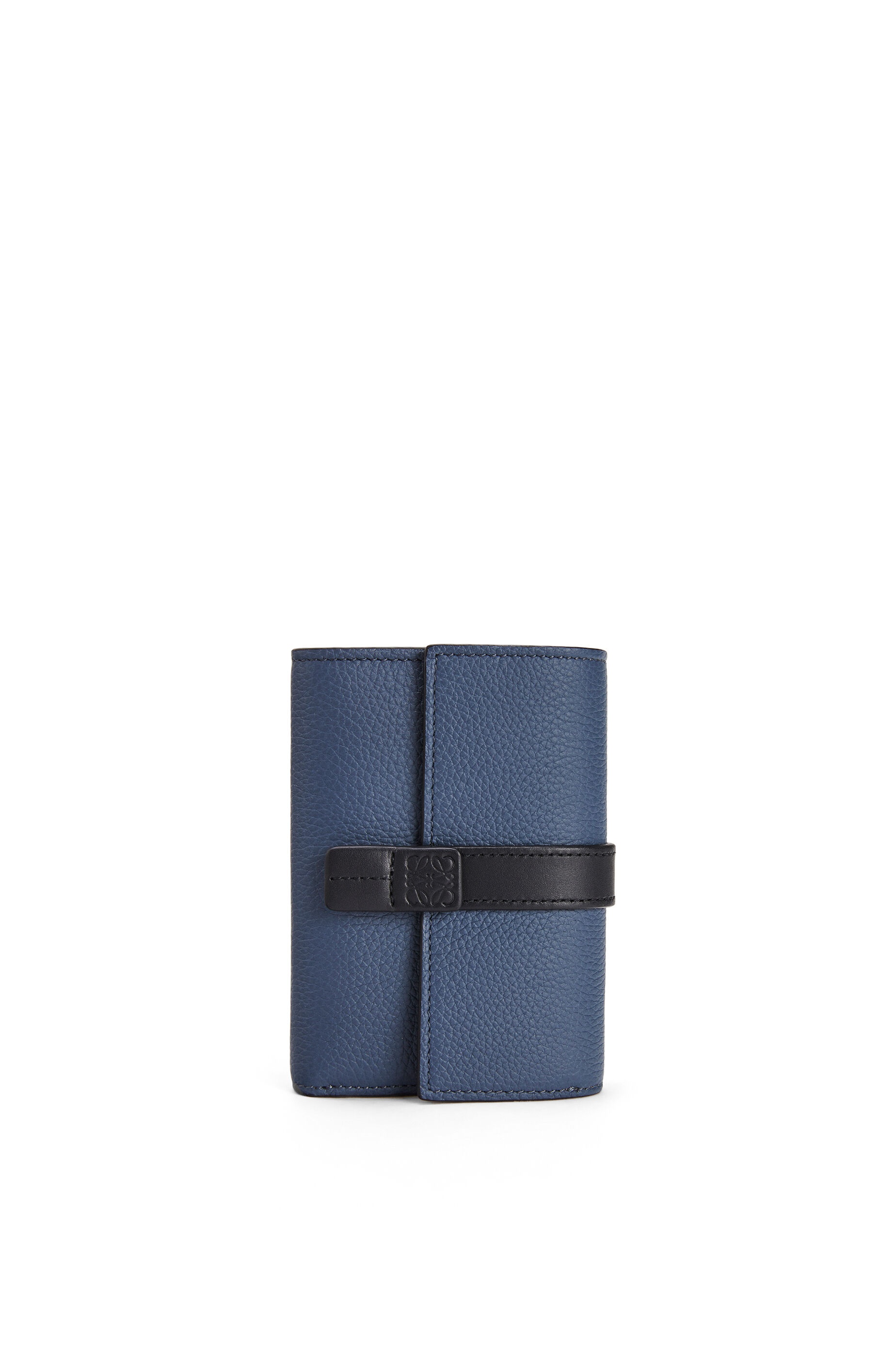 Small vertical wallet in soft grained calfskin - 1