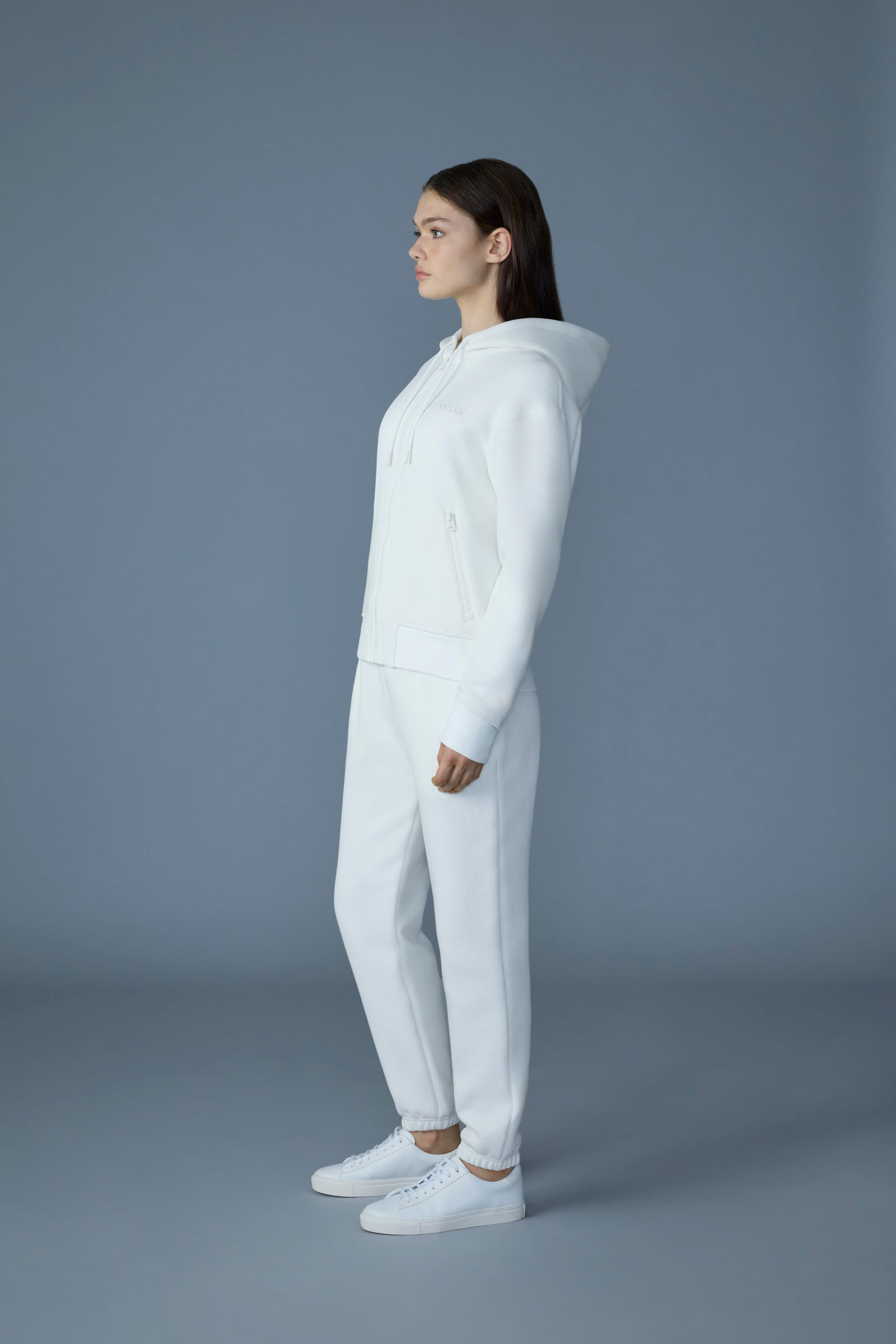 KRYSSA Double-Face Zip-Up Hoodie - 3