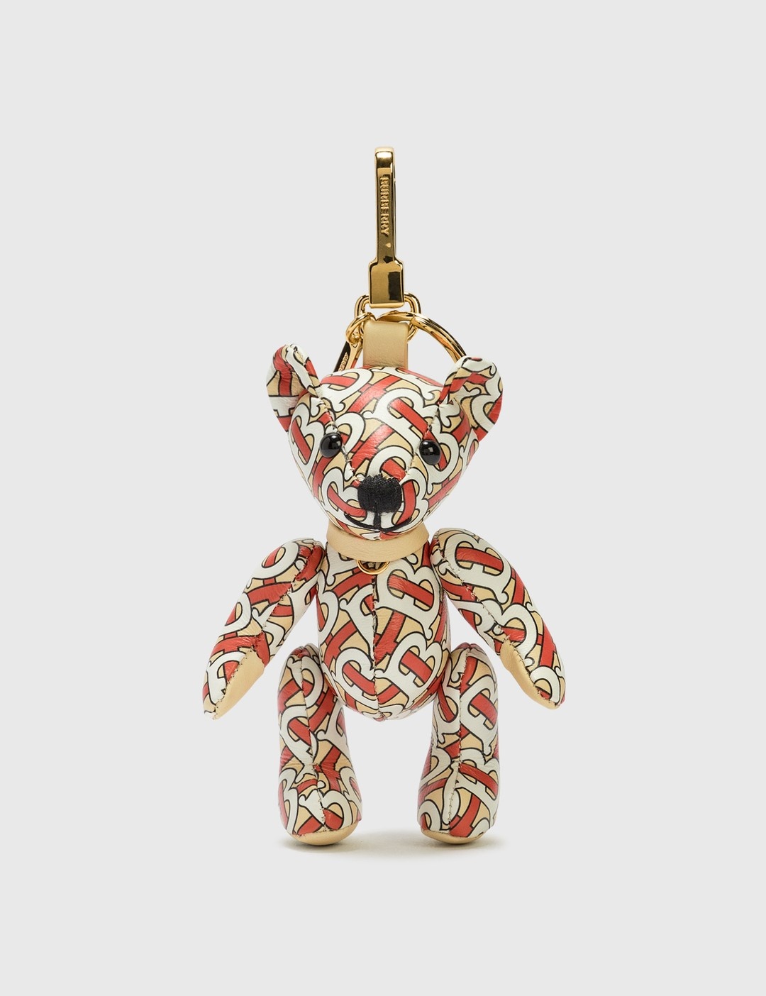 THOMAS BEAR CHARM IN MONOGRAM PRINT LEATHER - 1