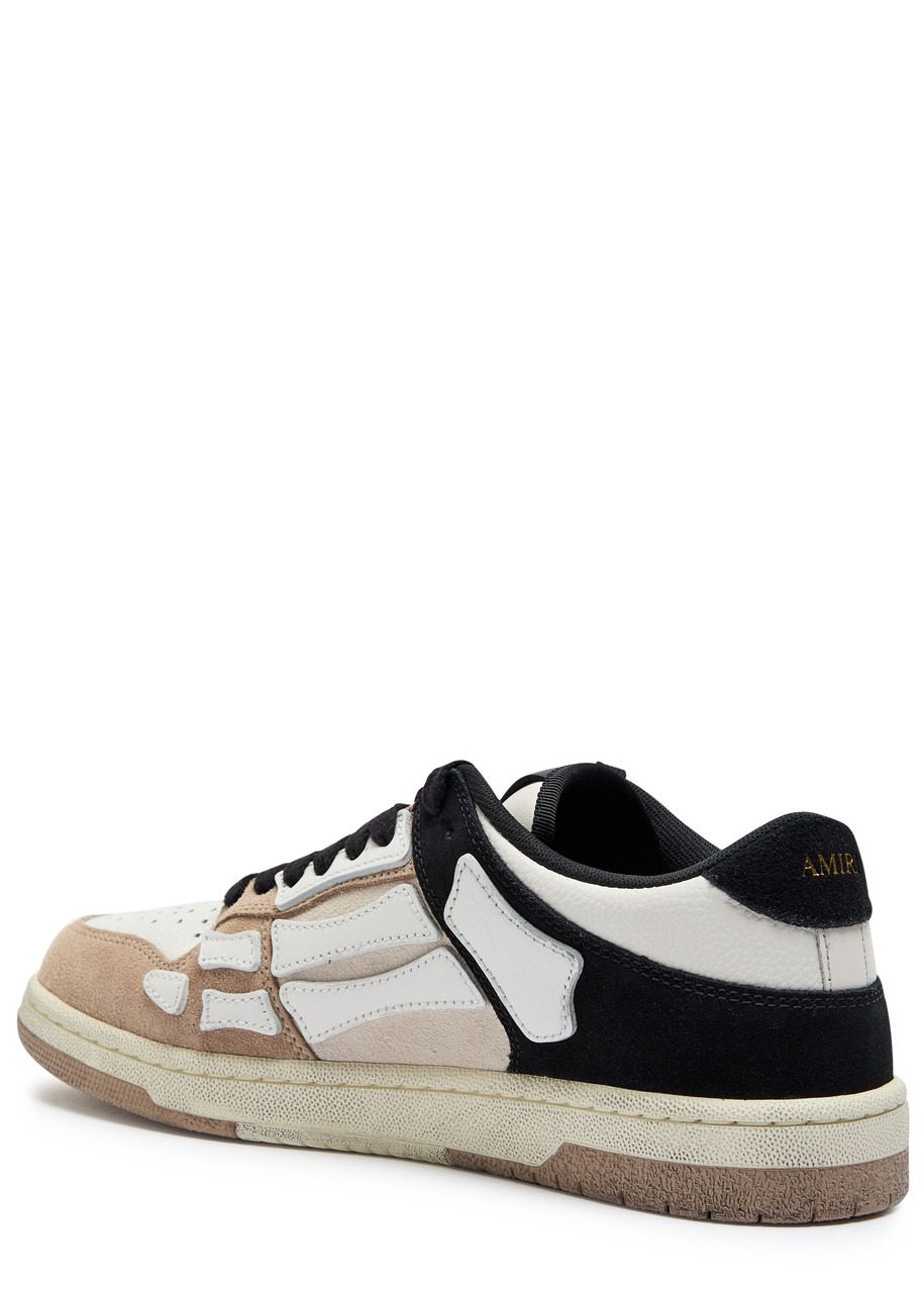Amiri Skel Top Low Panelled Suede Sneakers - 2