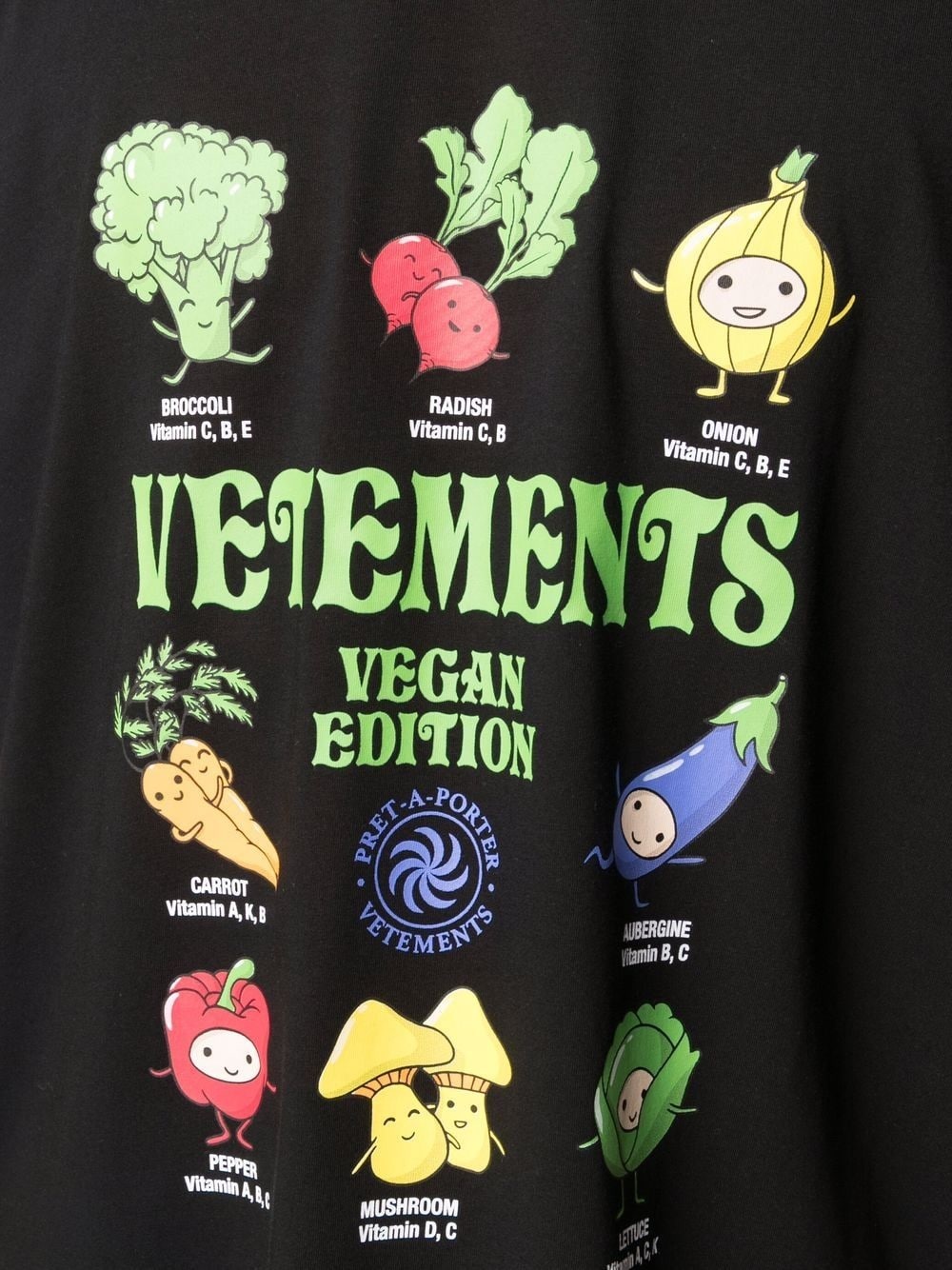 Vegan-print T-shirt - 6