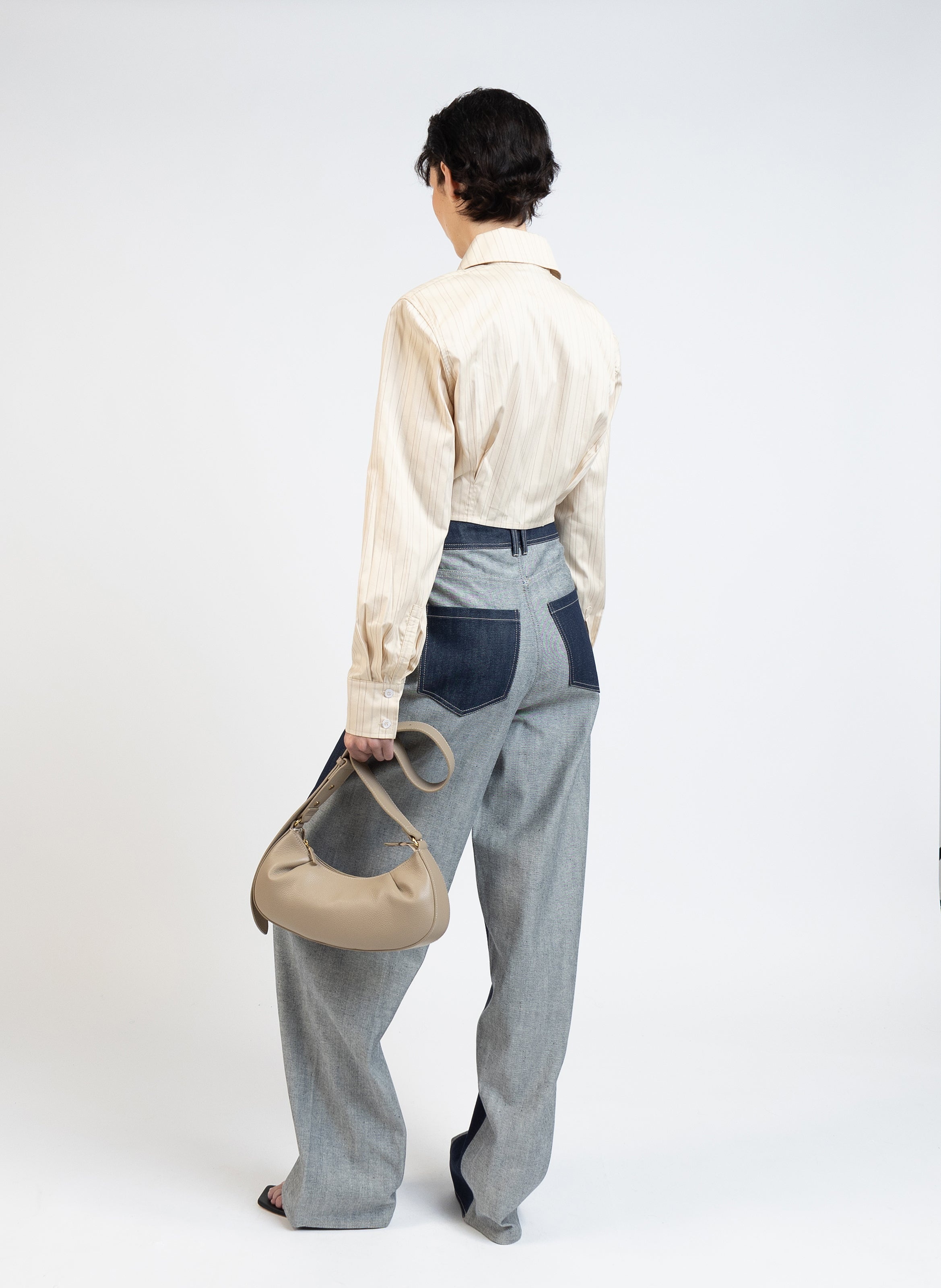Cropped Shirt/Mustard - 4