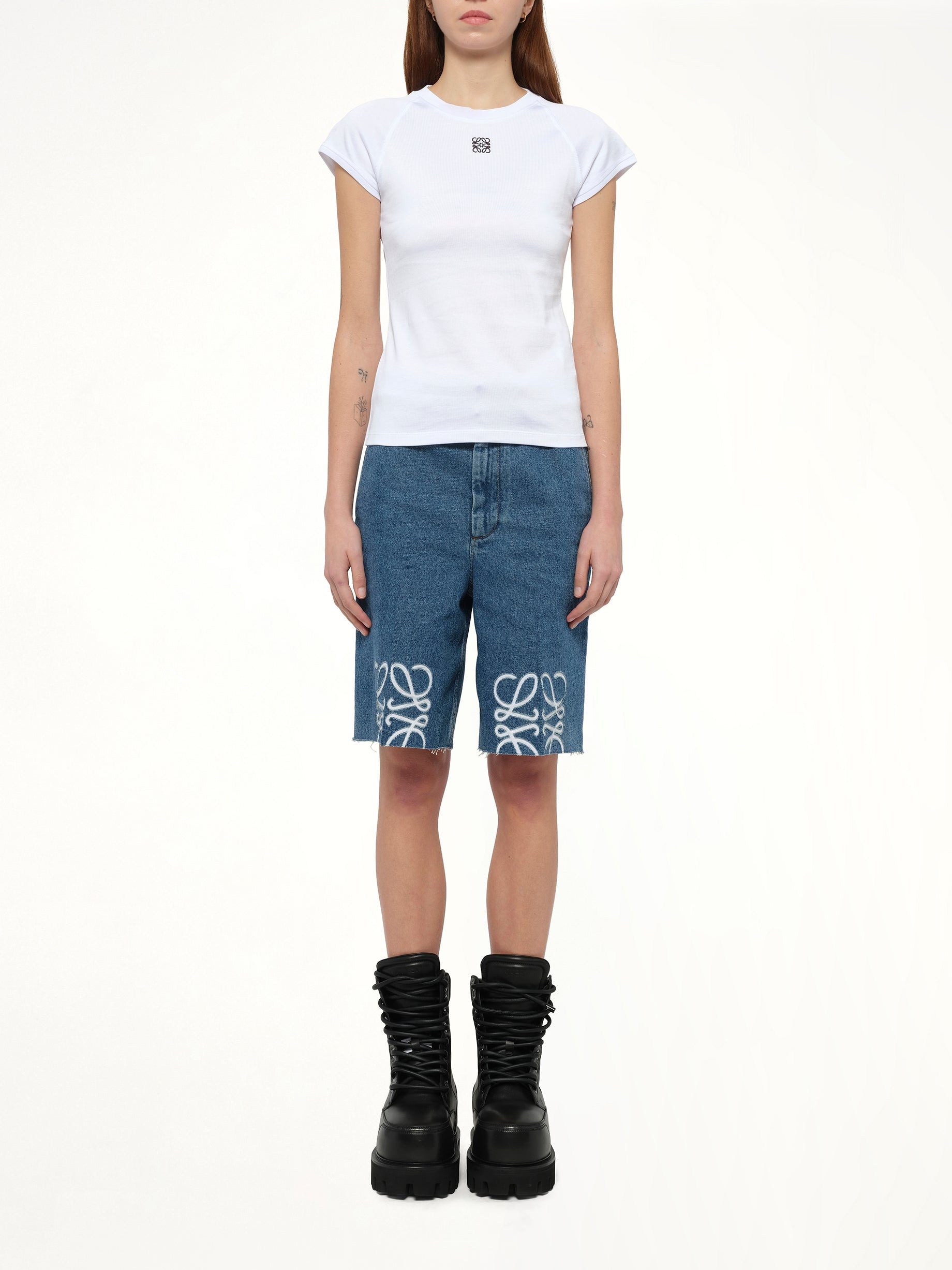 Small Fit T-Shirt in White - 7