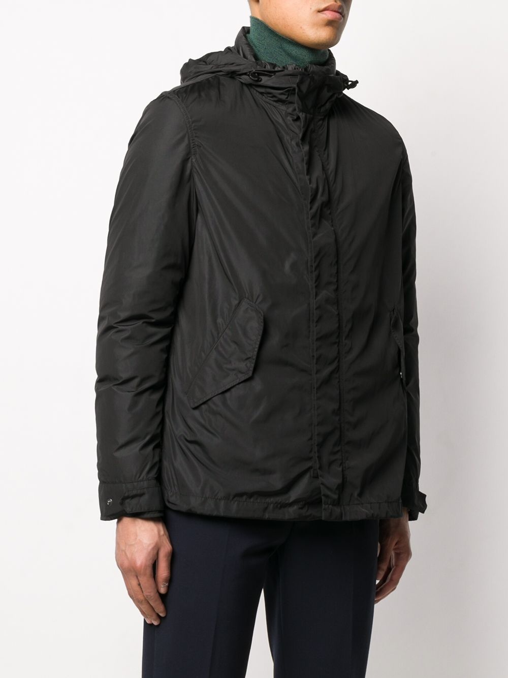 layered padded jacket - 3