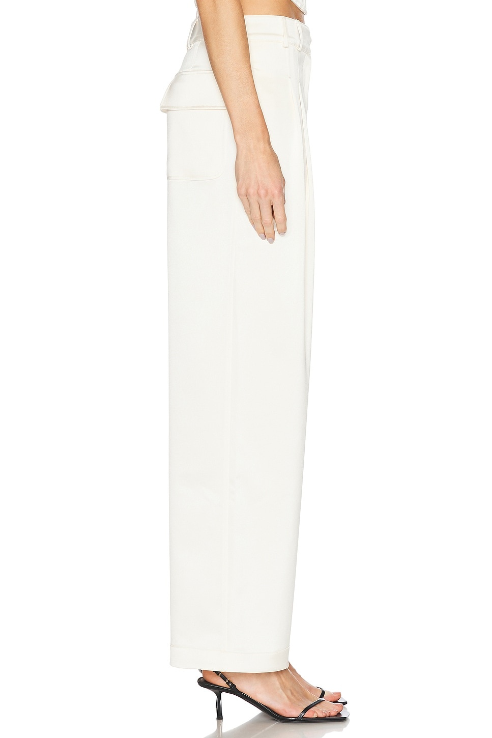 Satin Relaxed Pant - 3