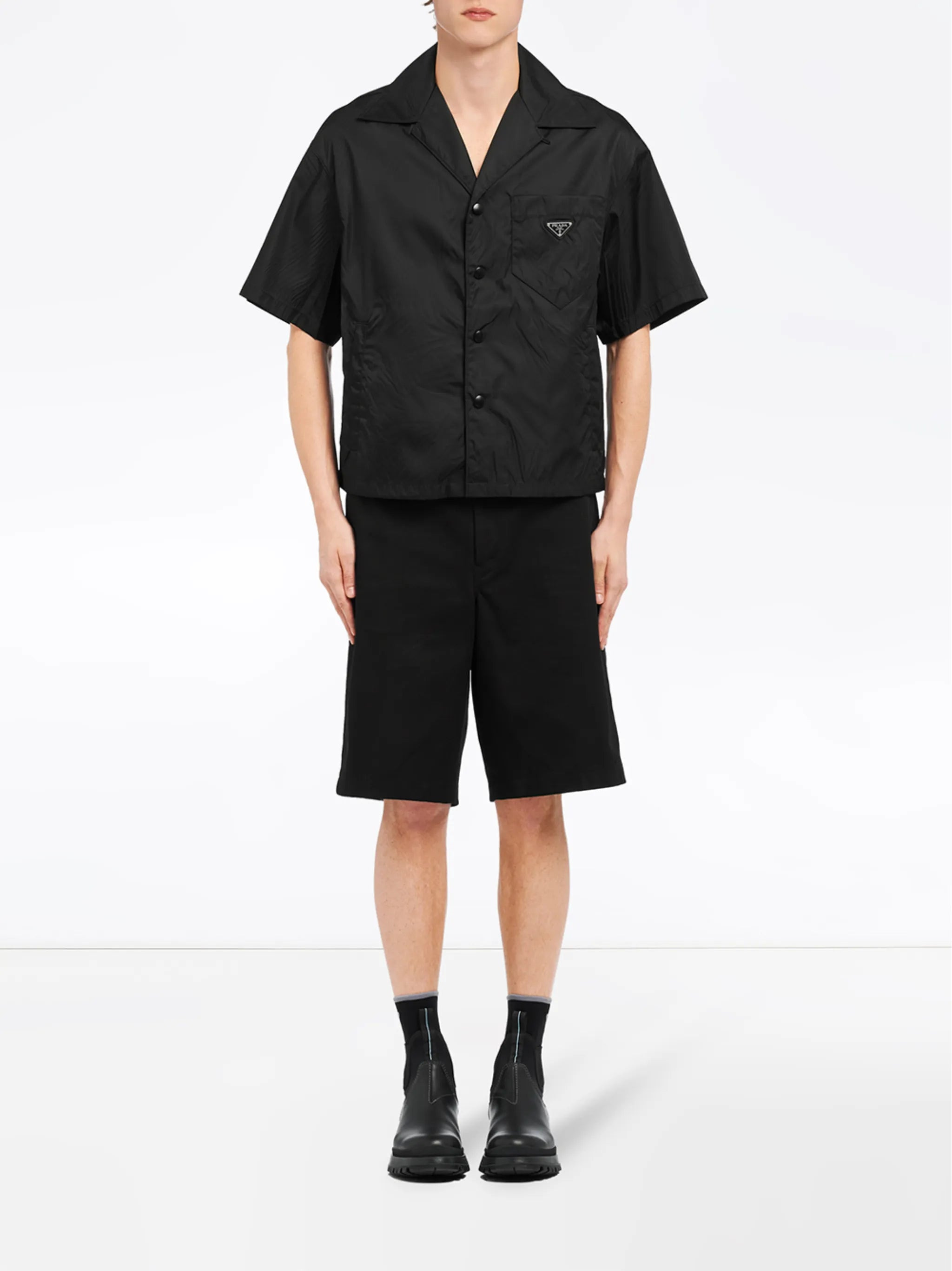 Prada Re-Nylon Short-sleeved Shirt - 5
