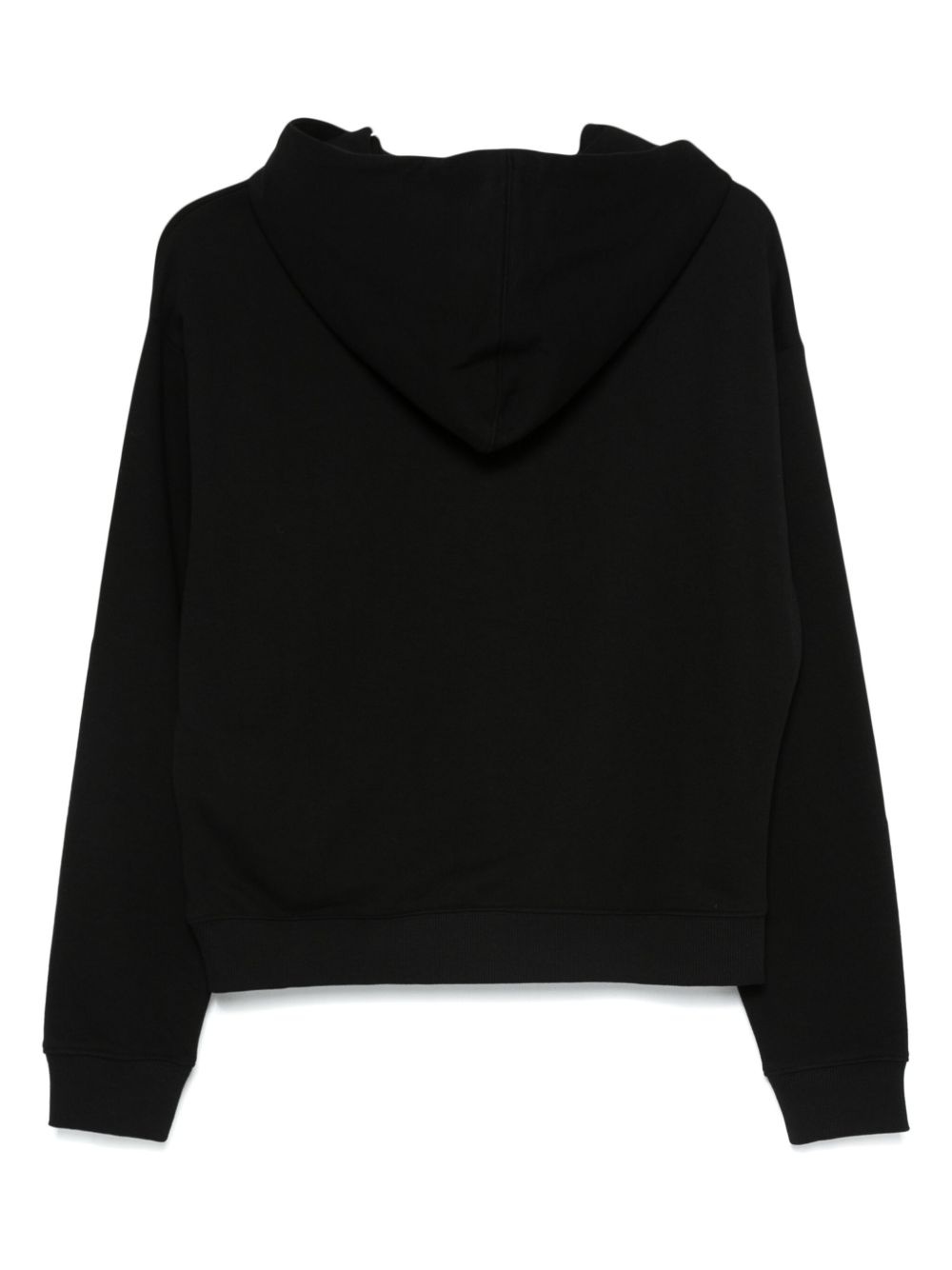 cotton-terry stacked-logo sweatshirt - 2