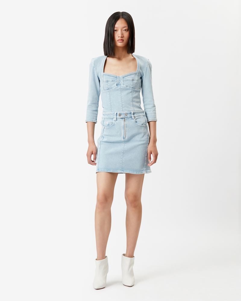 VABELIA DENIM SKIRT - 2