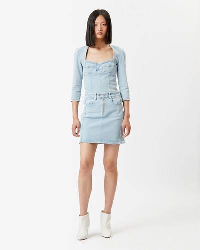 Isabel Marant VABELIA DENIM SKIRT outlook