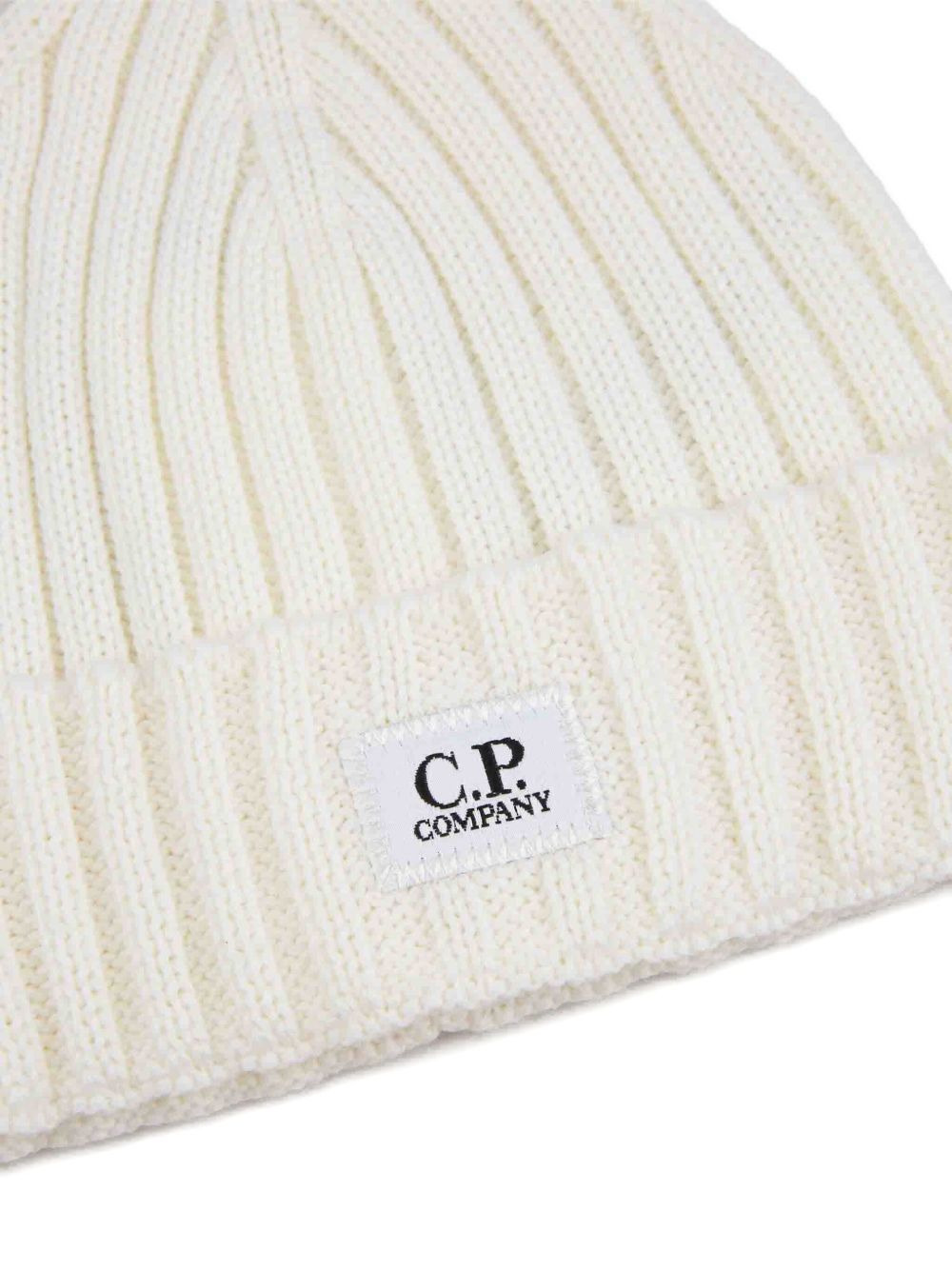ribbed logo-plaque beanie hat - 3