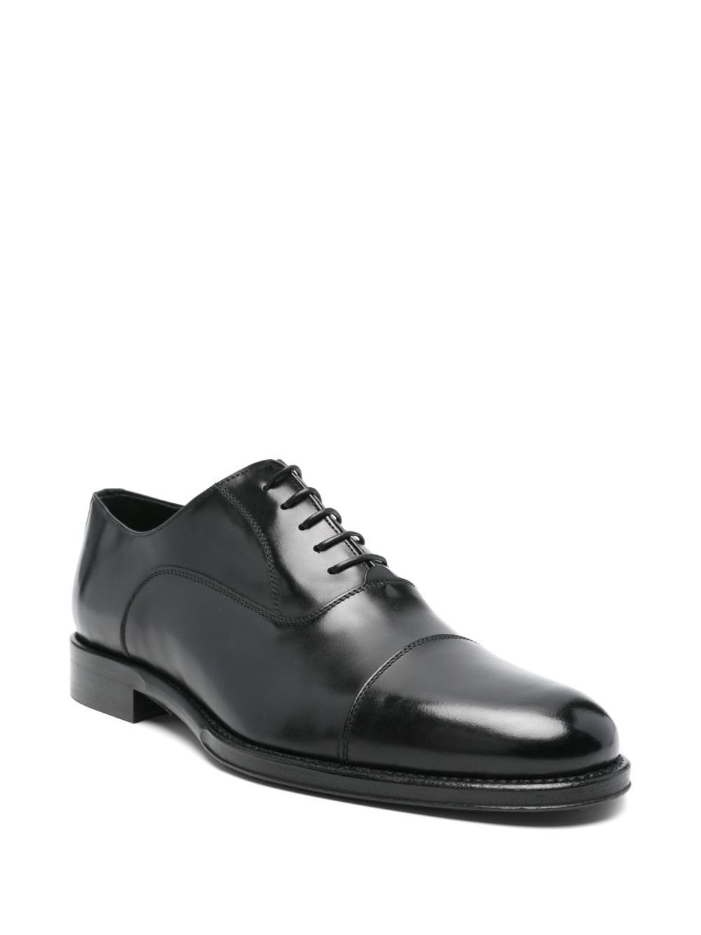 leather derby shoes - 2