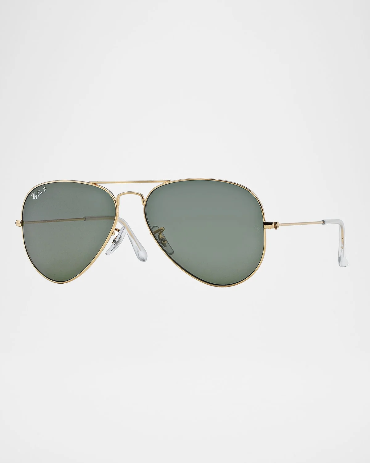 Metal Polarized Aviator Sunglasses - 1