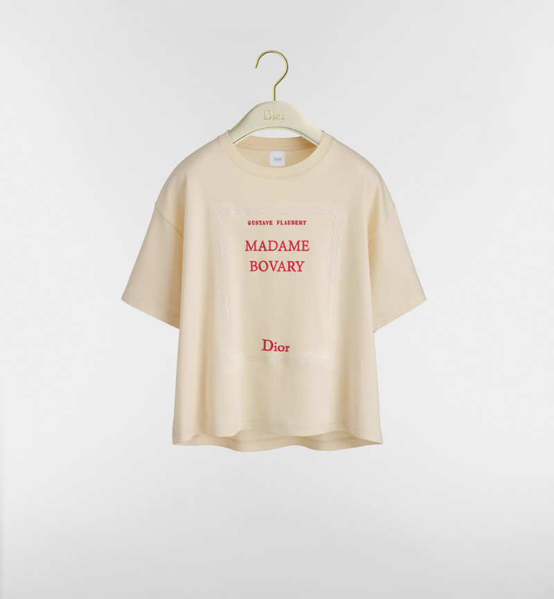 Book Cover Oversized Cropped T-Shirt 1