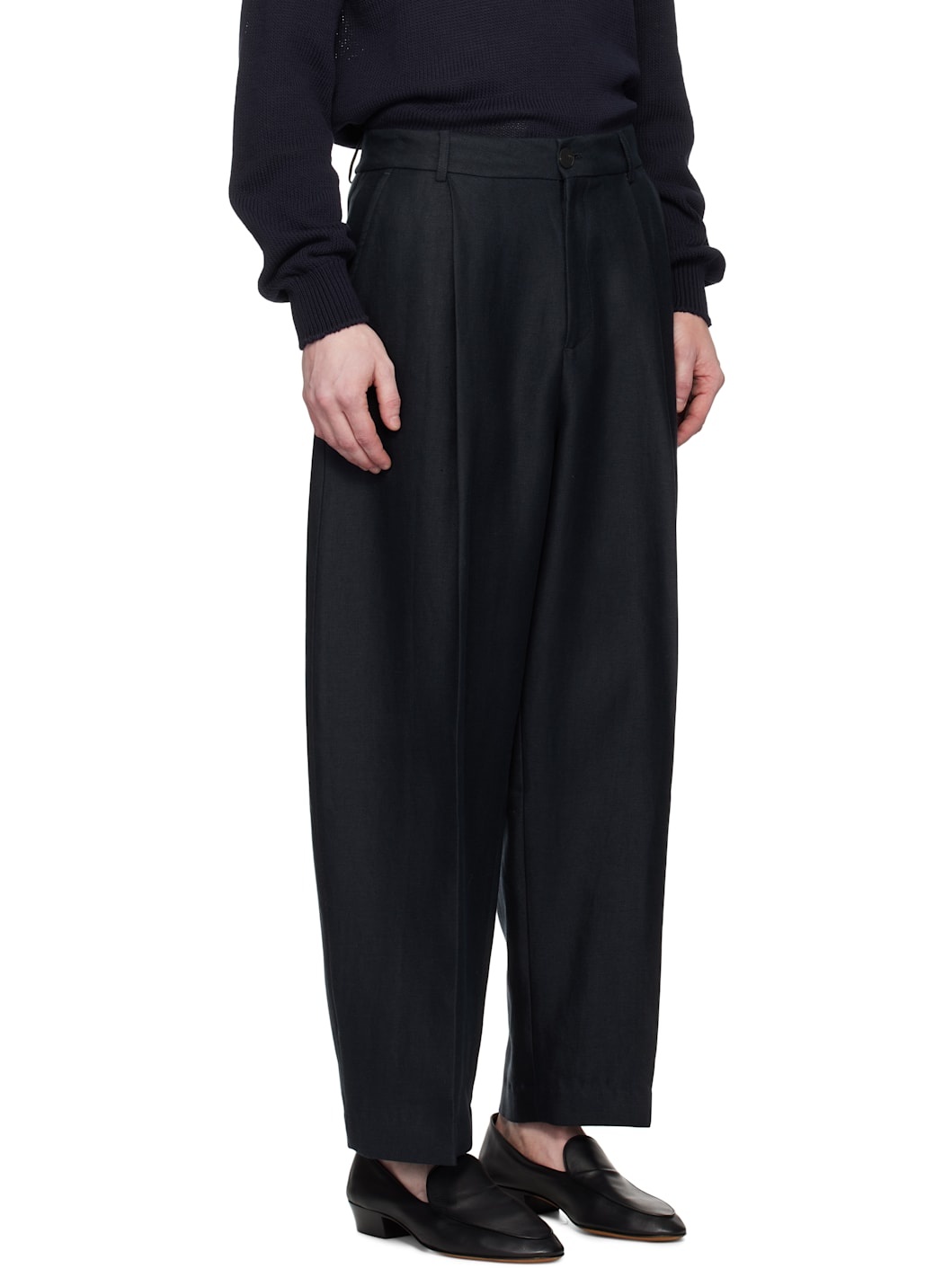 Navy Ellis Trousers - 2