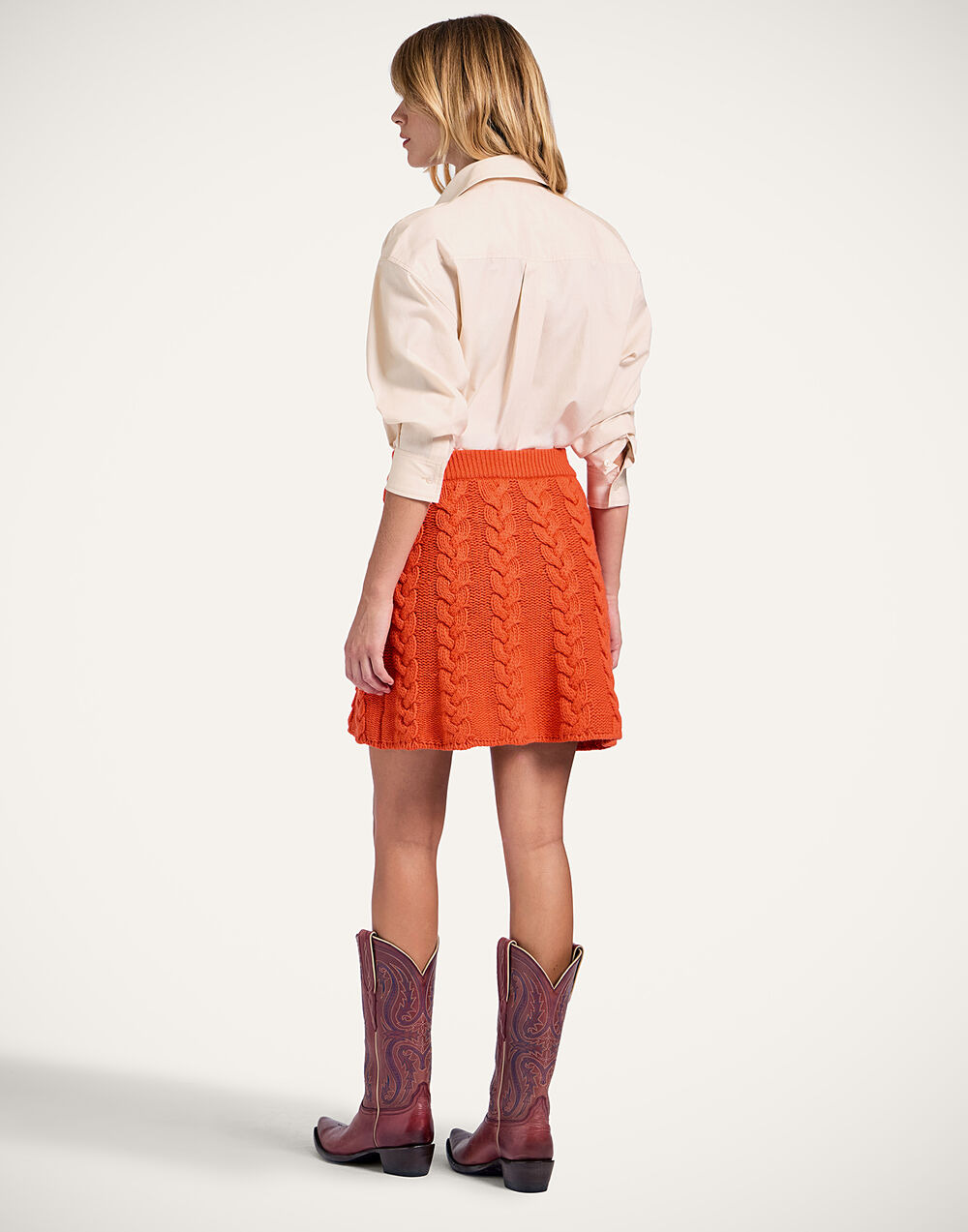 Portrait Mini Skirt - 5