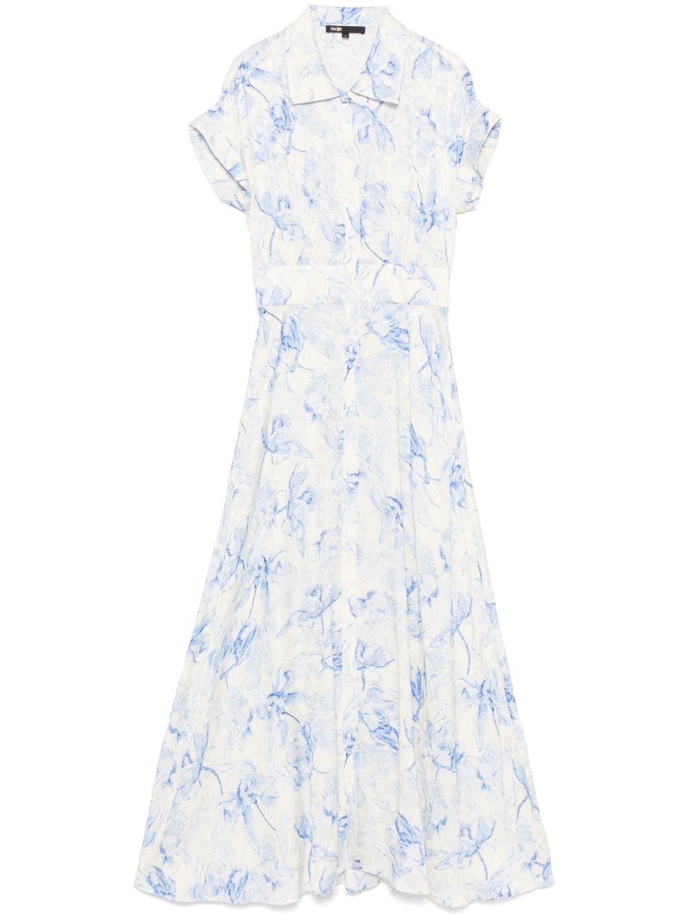 floral-print maxi dress - 1