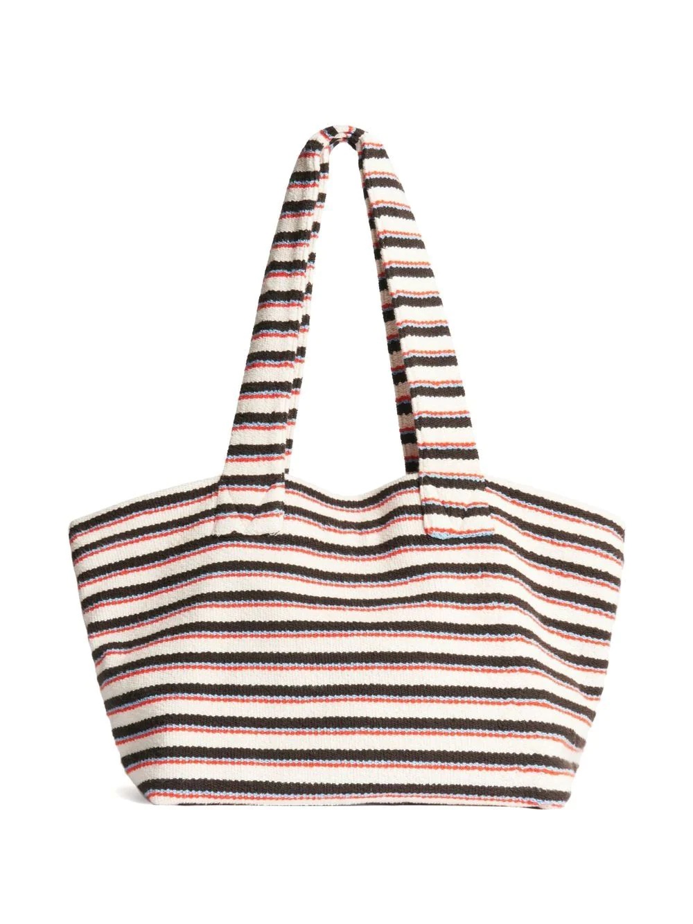 stripe-detail beach bag - 3