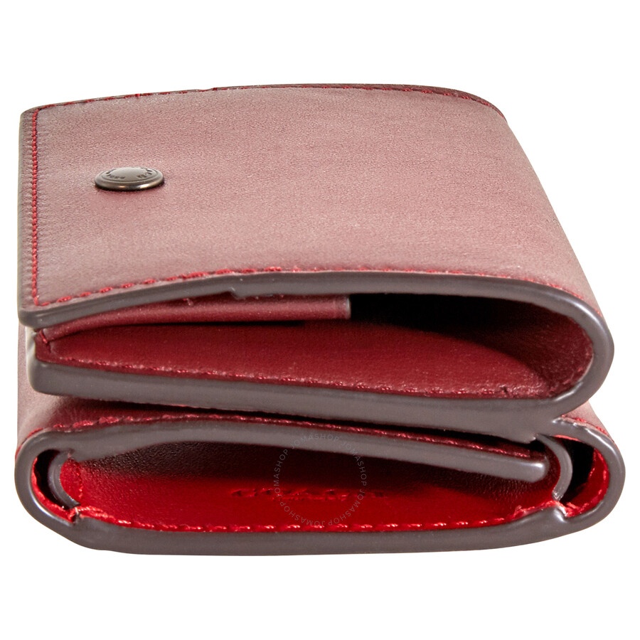 Coach Ladies Colorblock Origami Coin Wallet - 7