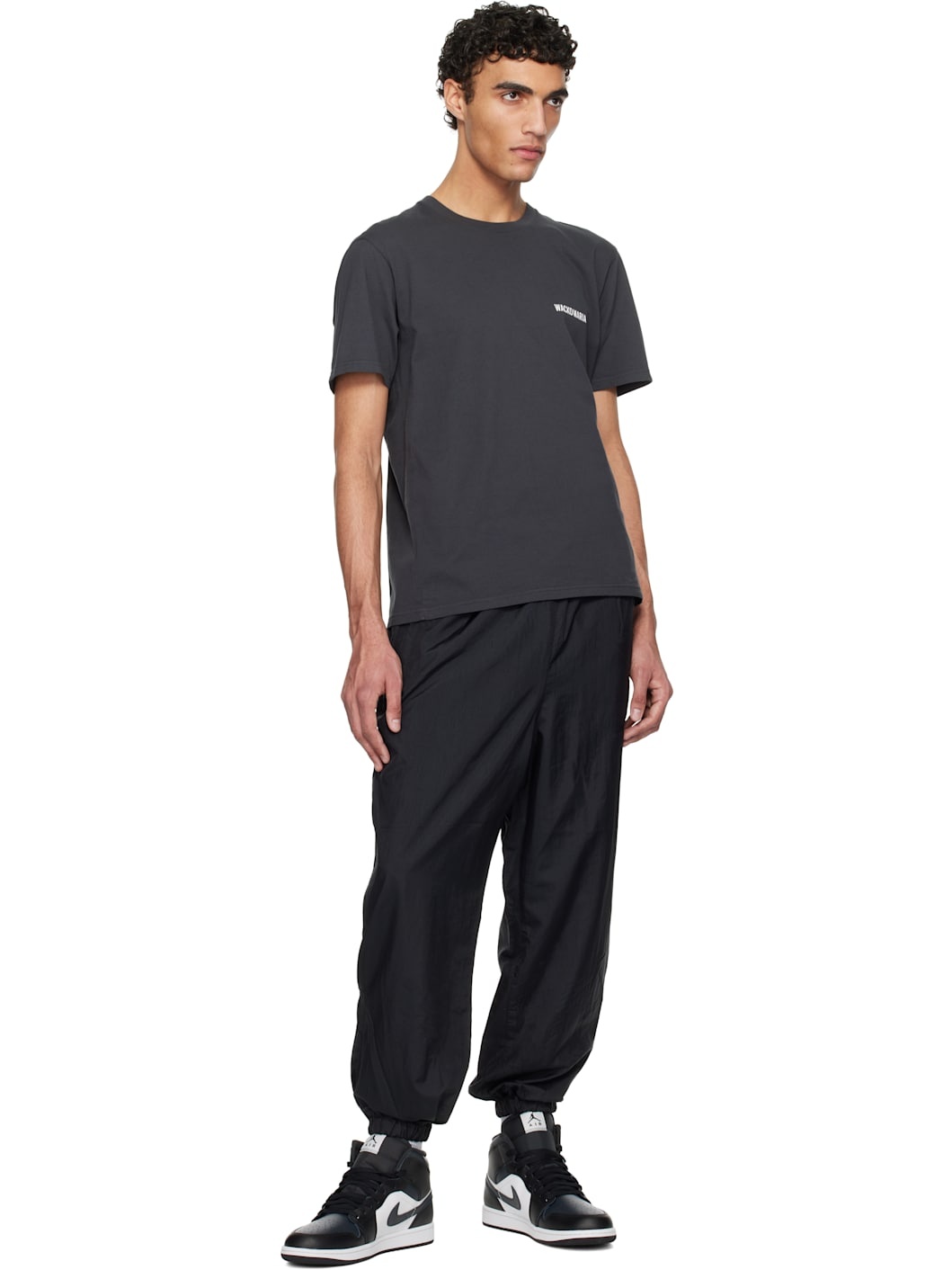 Gray Standard Crew Neck T-shirt - 4