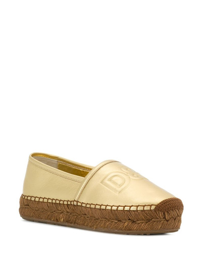 Dolce & Gabbana logo stamp espadrilles outlook