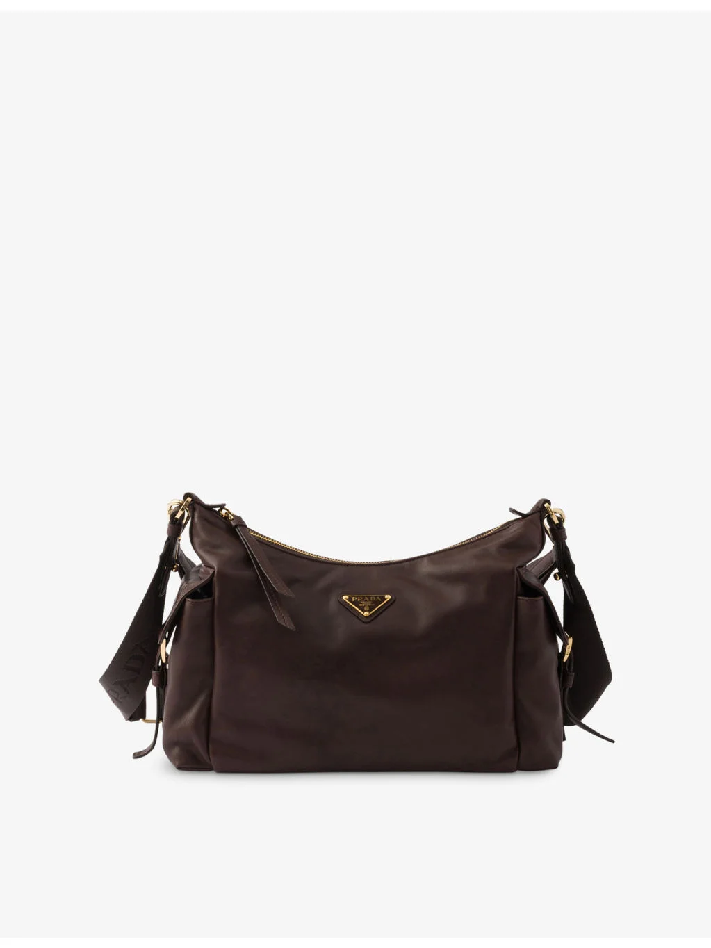 Explore Large Leather Cross-Body Bag - 1