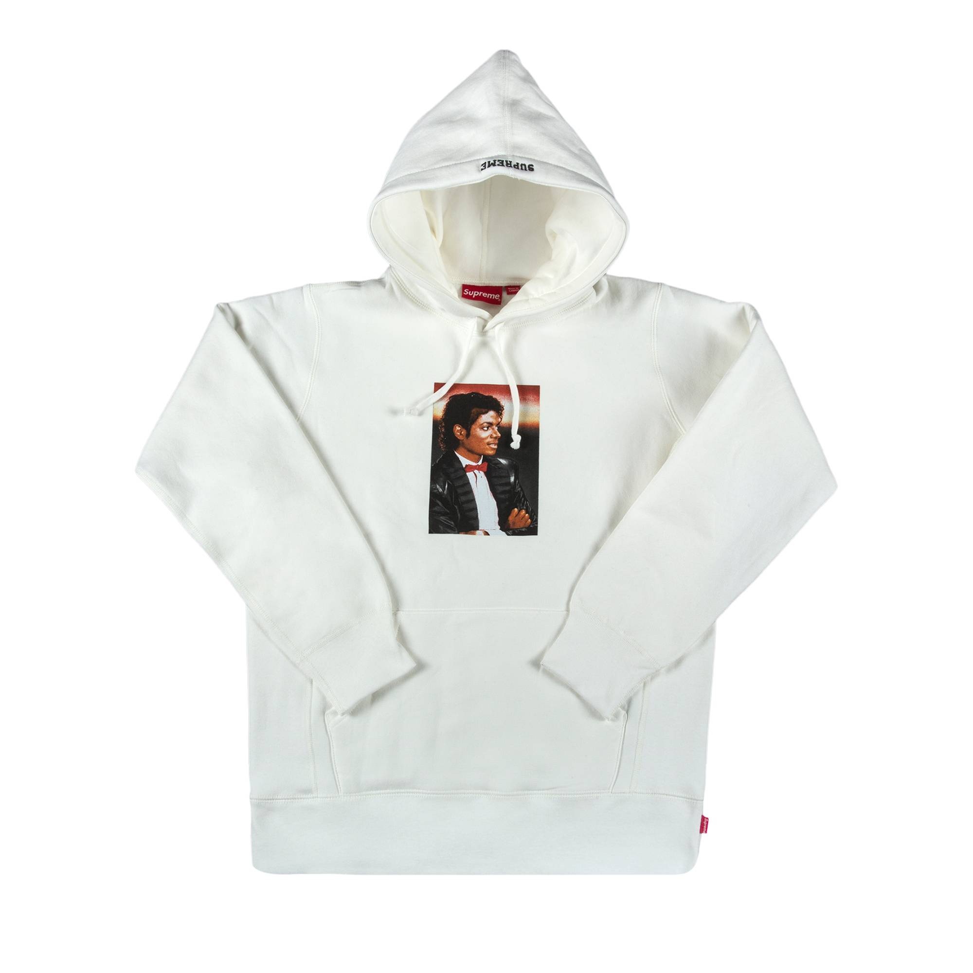 Supreme Supreme Michael Jackson Hooded Sweatshirt 'White' | REVERSIBLE