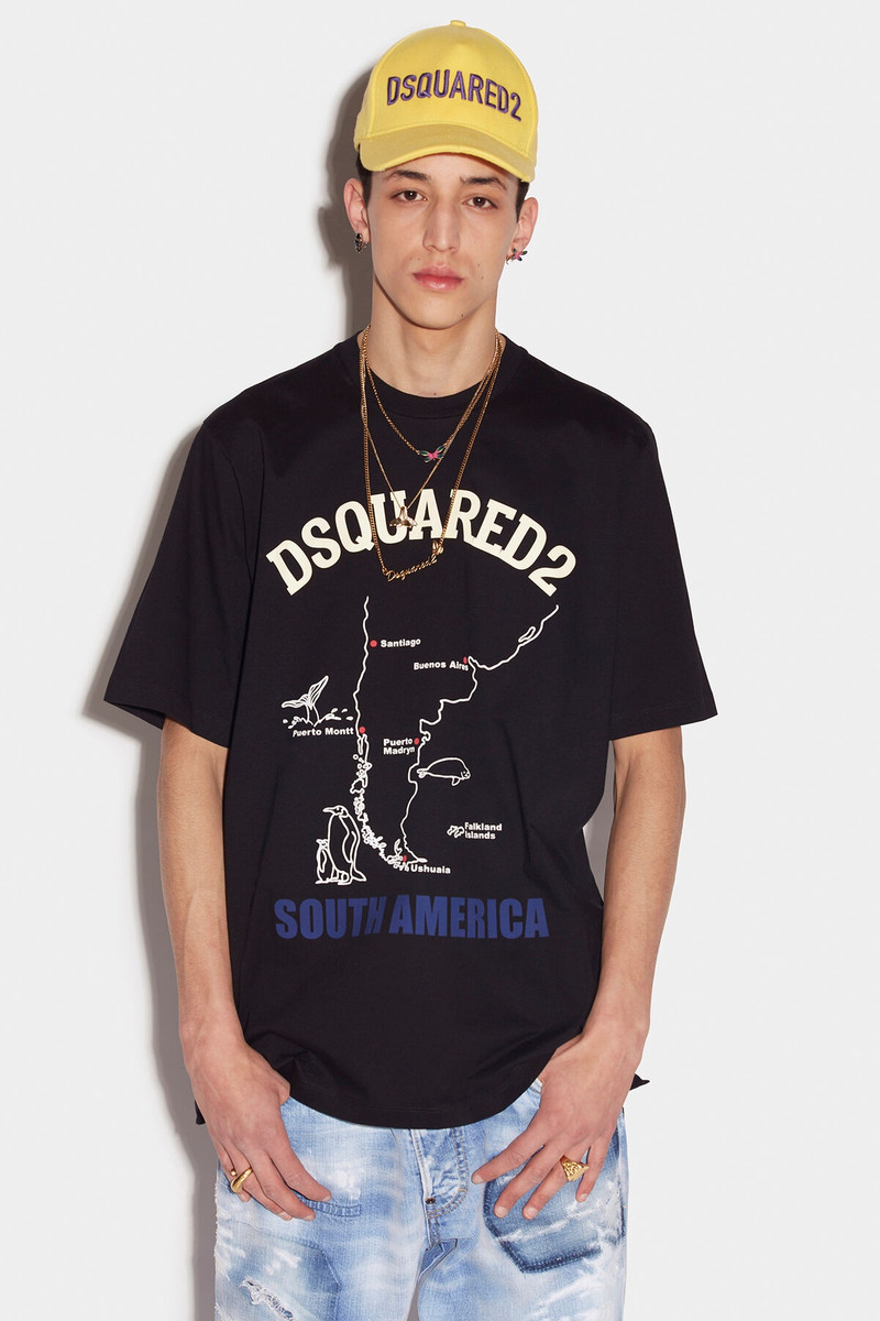 SOUTH AMERICA SLOUCH T-SHIRT 1