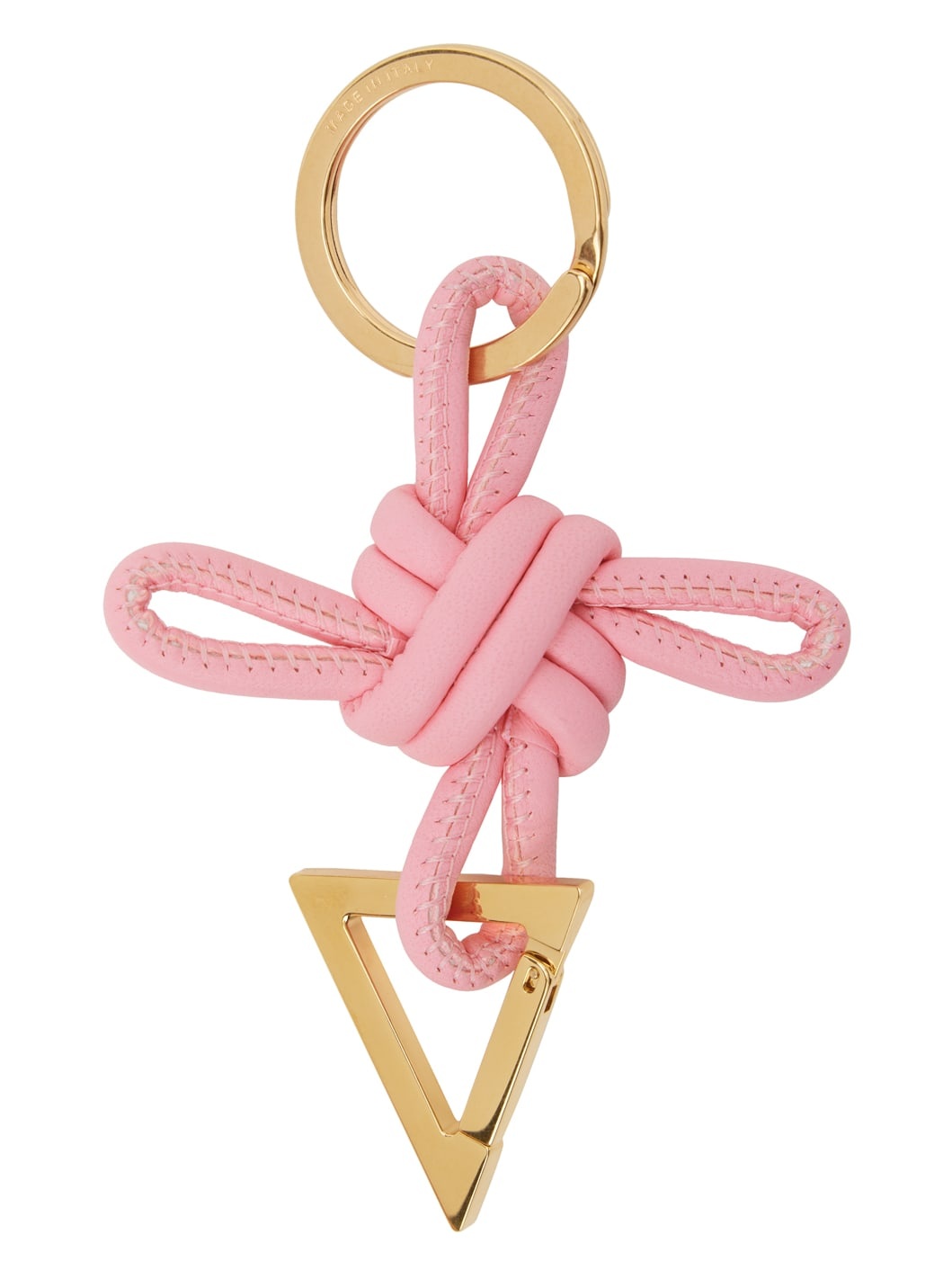 Pink Triangle Keychain - 2