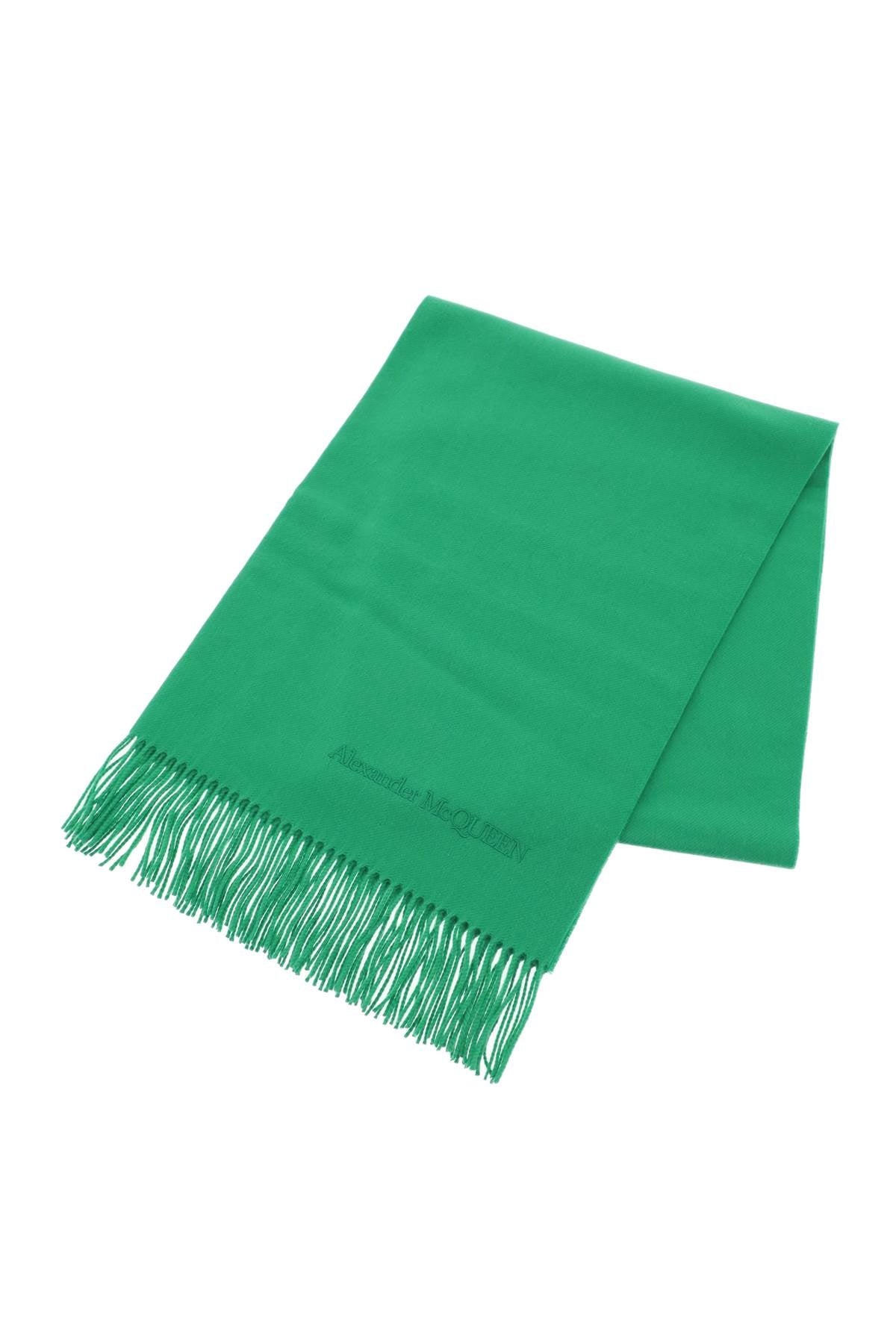 Cashmere Scarf With Embroidery - 3