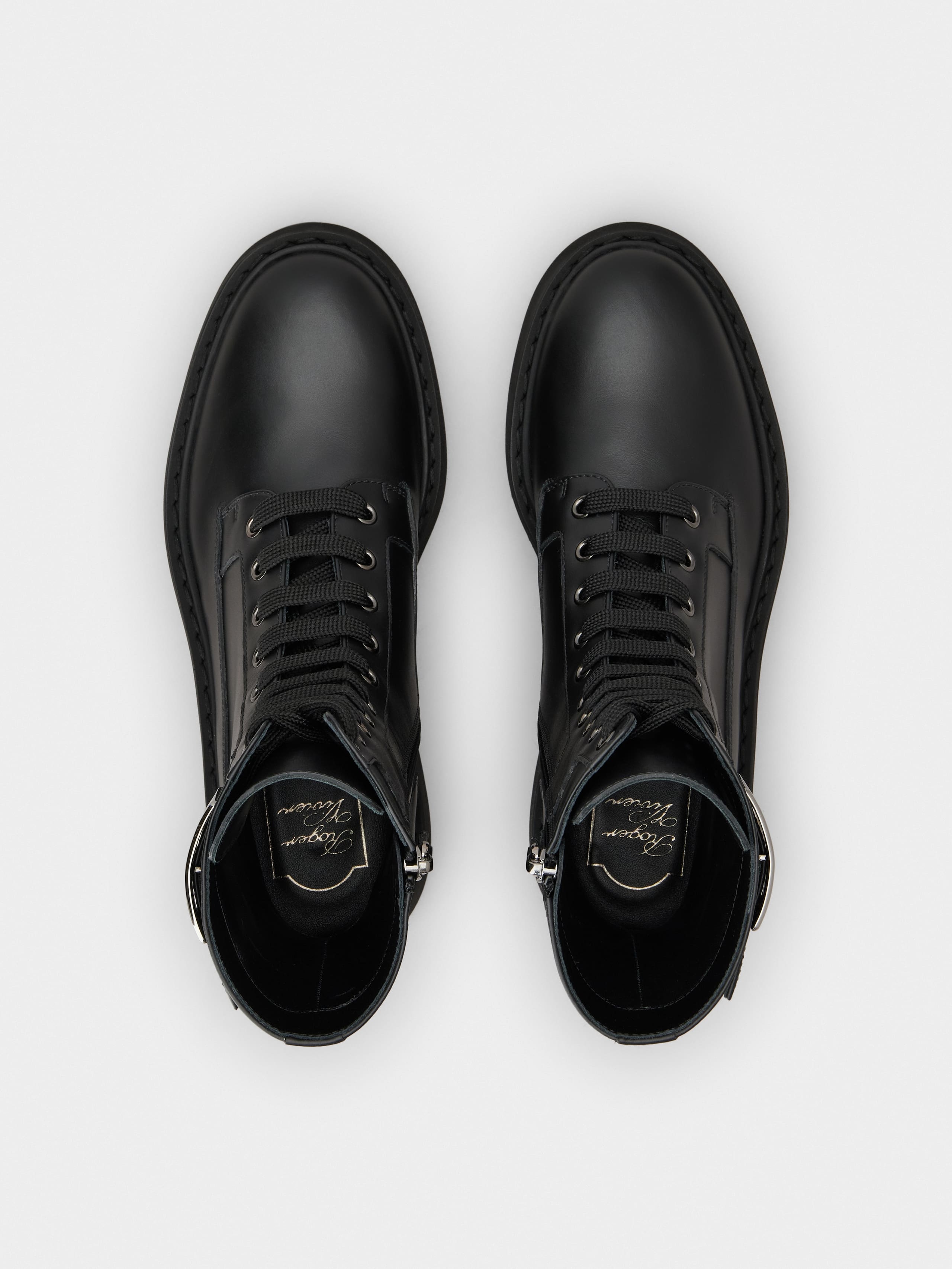 Viv' Rangers Combat Boots in leather - 4