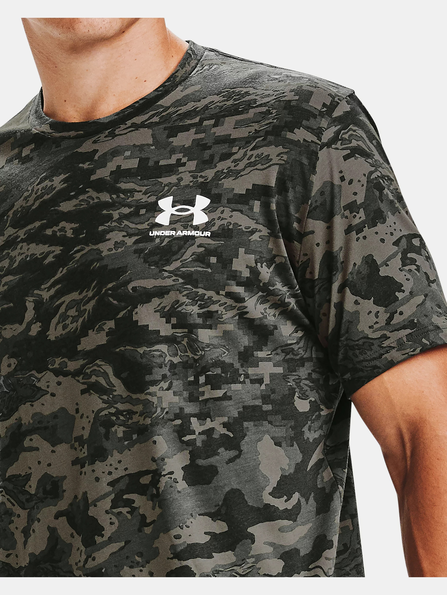 Men's UA ABC Camo Short Sleeve - 5