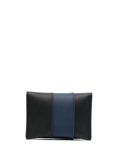 SUNNEI panelled-design leather wallet outlook