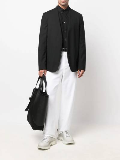 Alexander McQueen straight-leg cotton trousers outlook