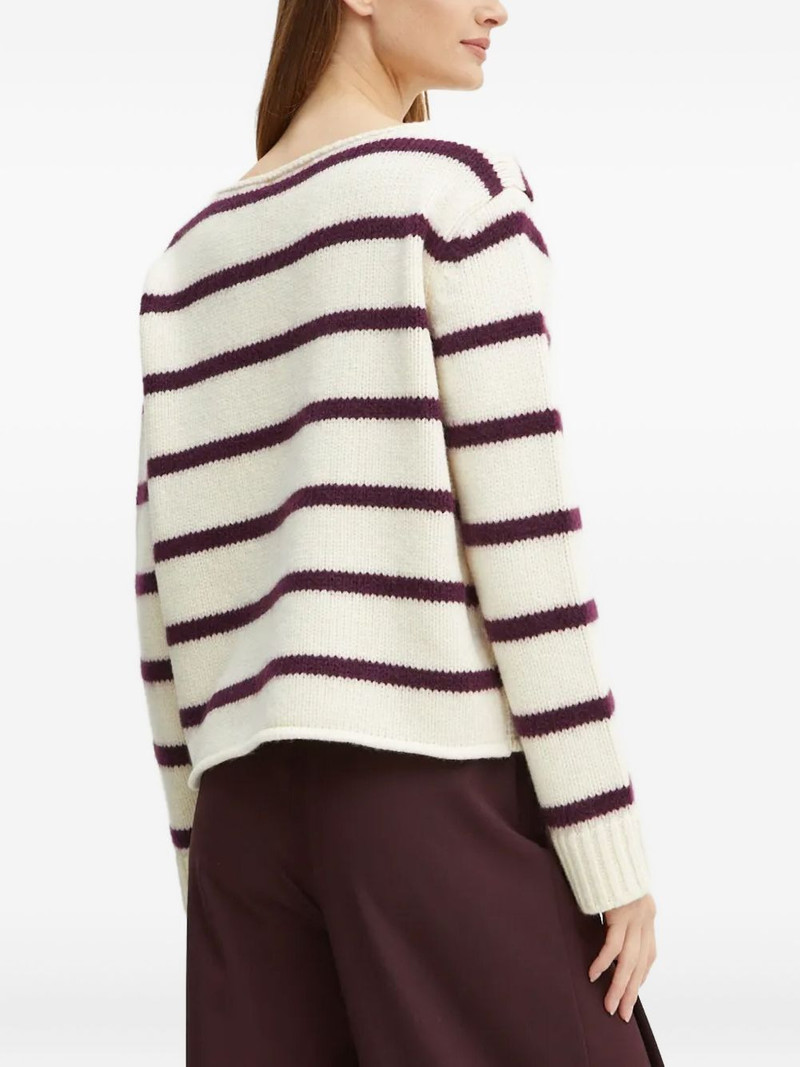 striped boat-neck sweater 3