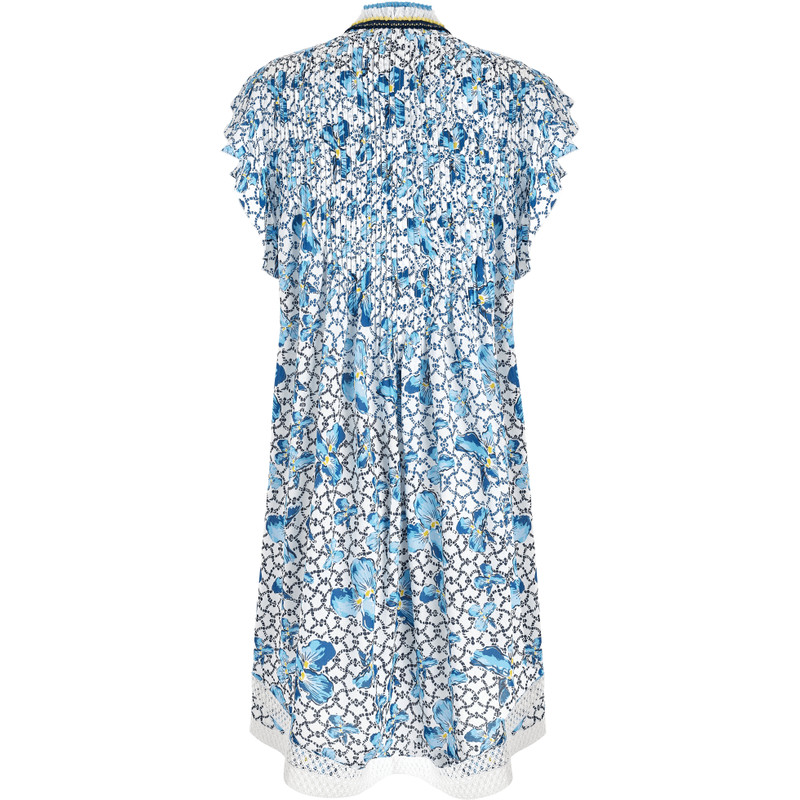 Women Mini Dress Iris Lace- Vilebrequin x Poupette St Barth 2