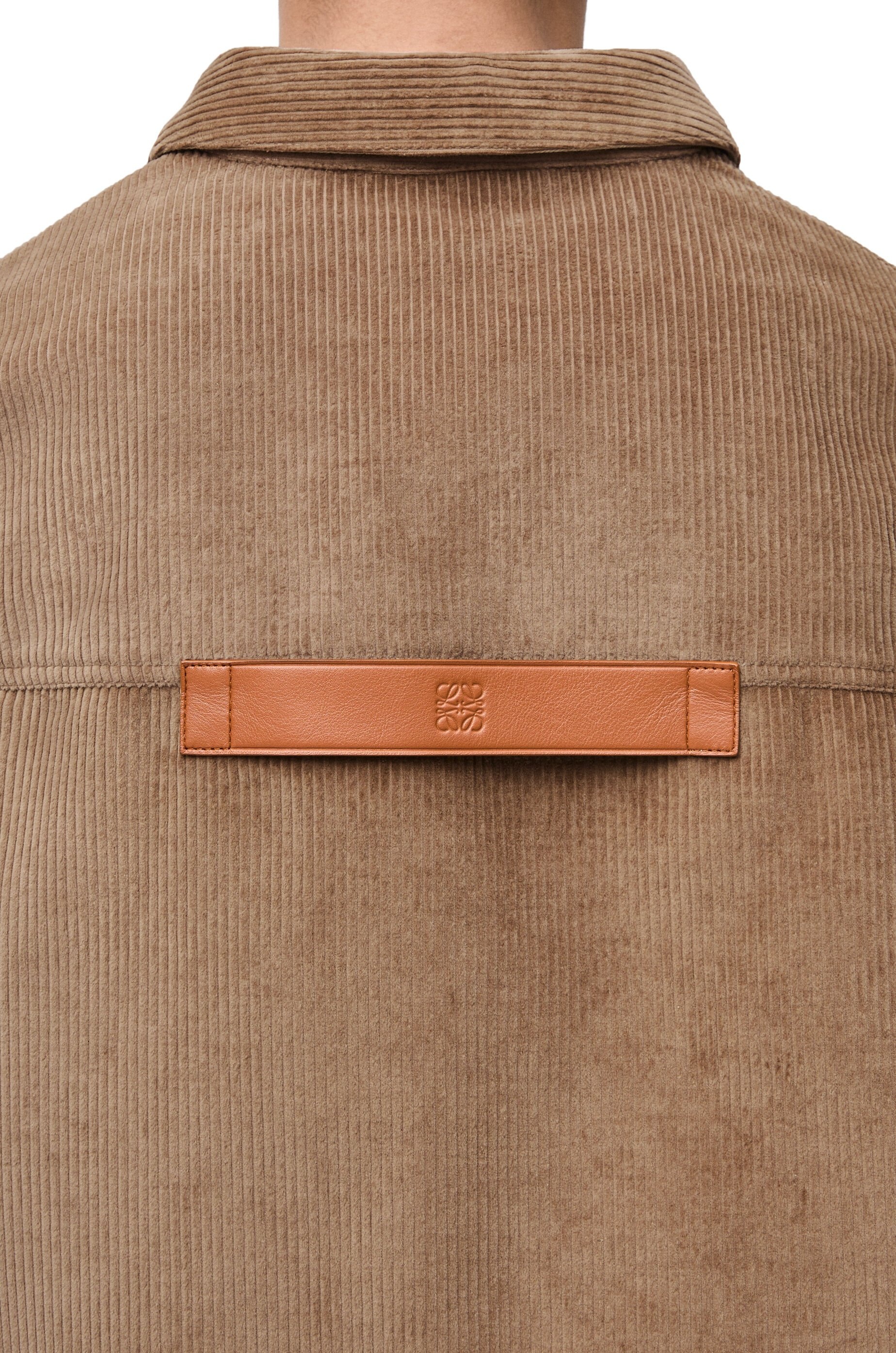 Overshirt in cotton and cashmere - 5