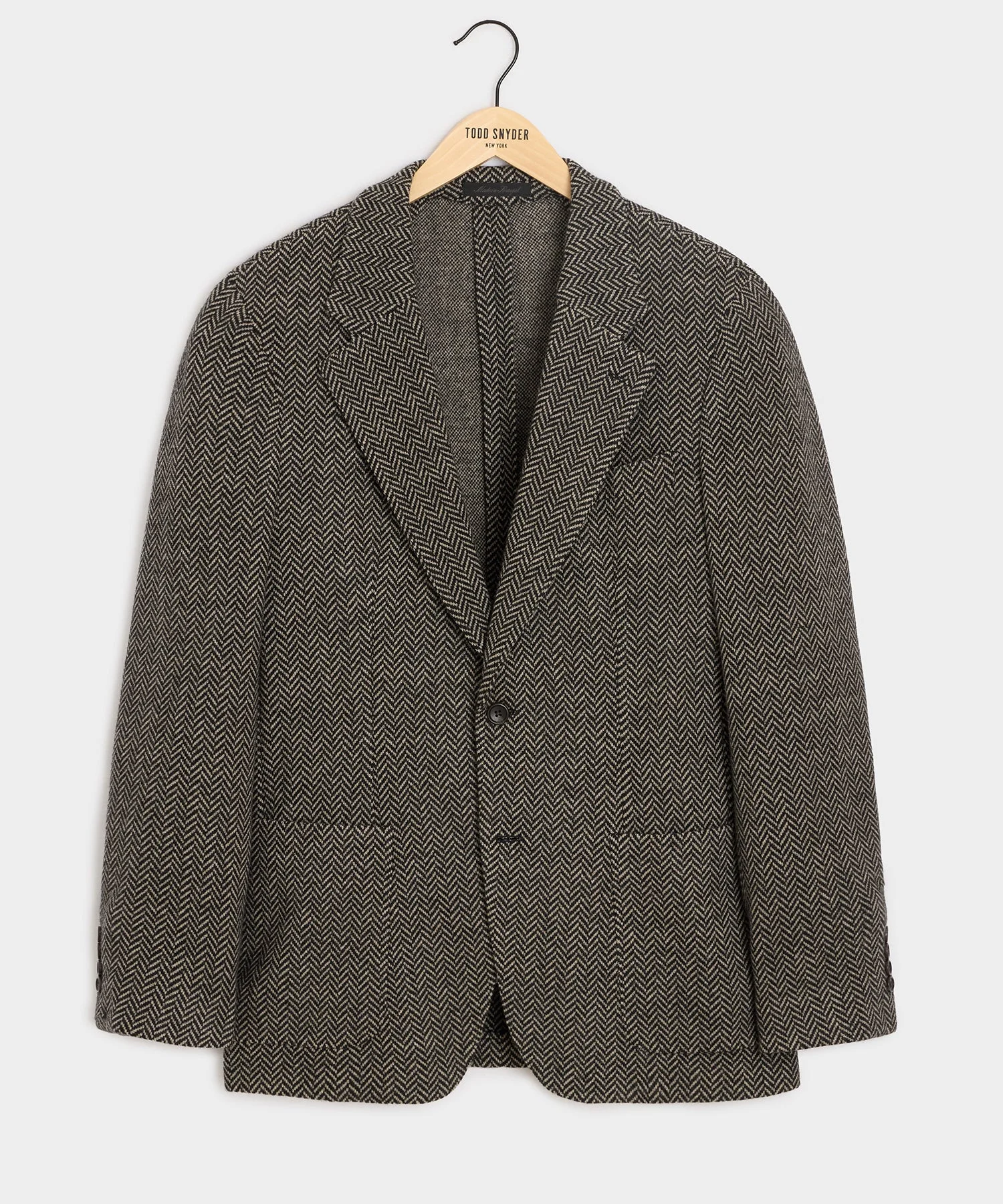 Wool Herringbone Sport Coat - 1